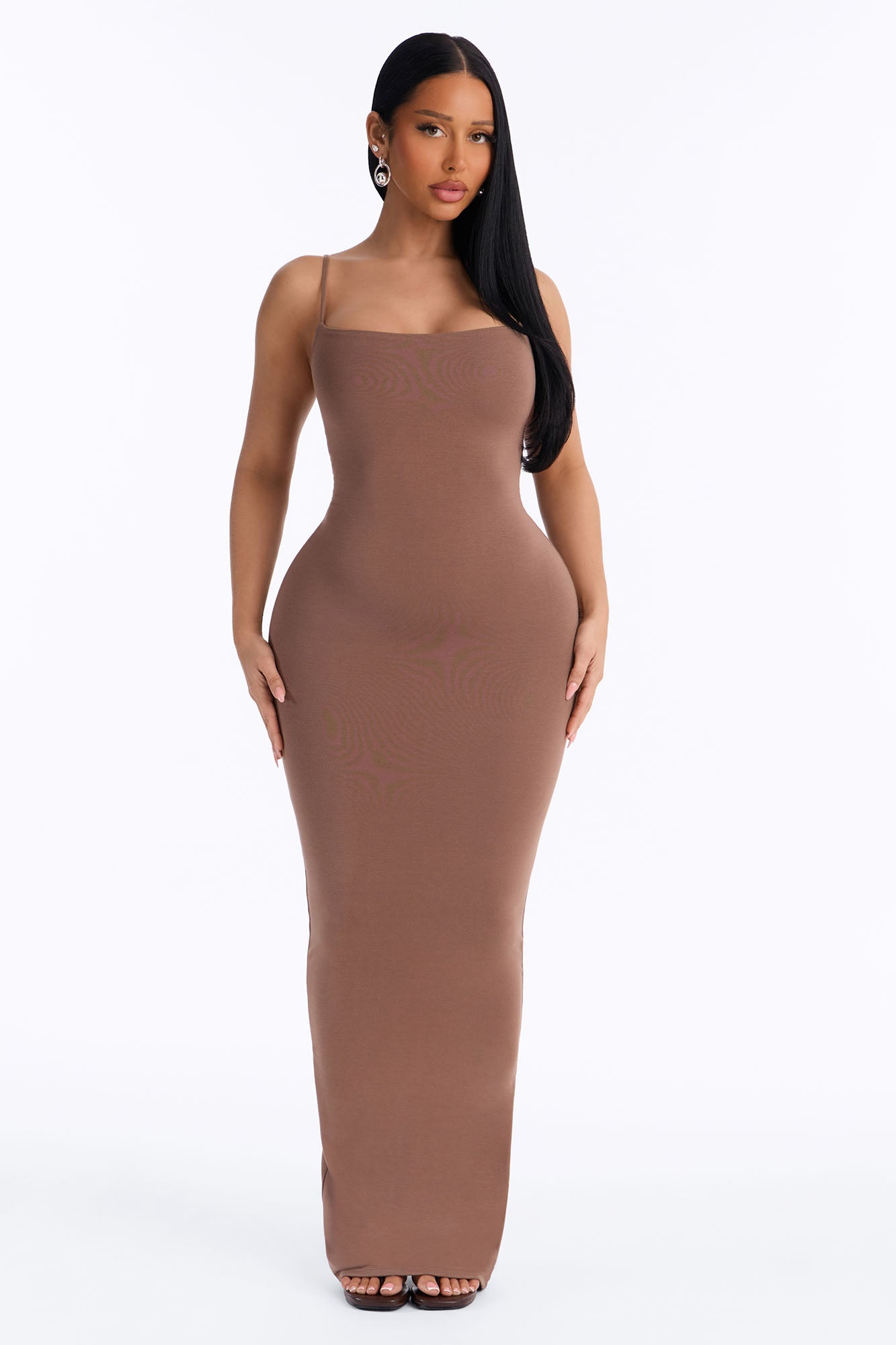 Hannah Premium Modal Maxi Dress - Sand