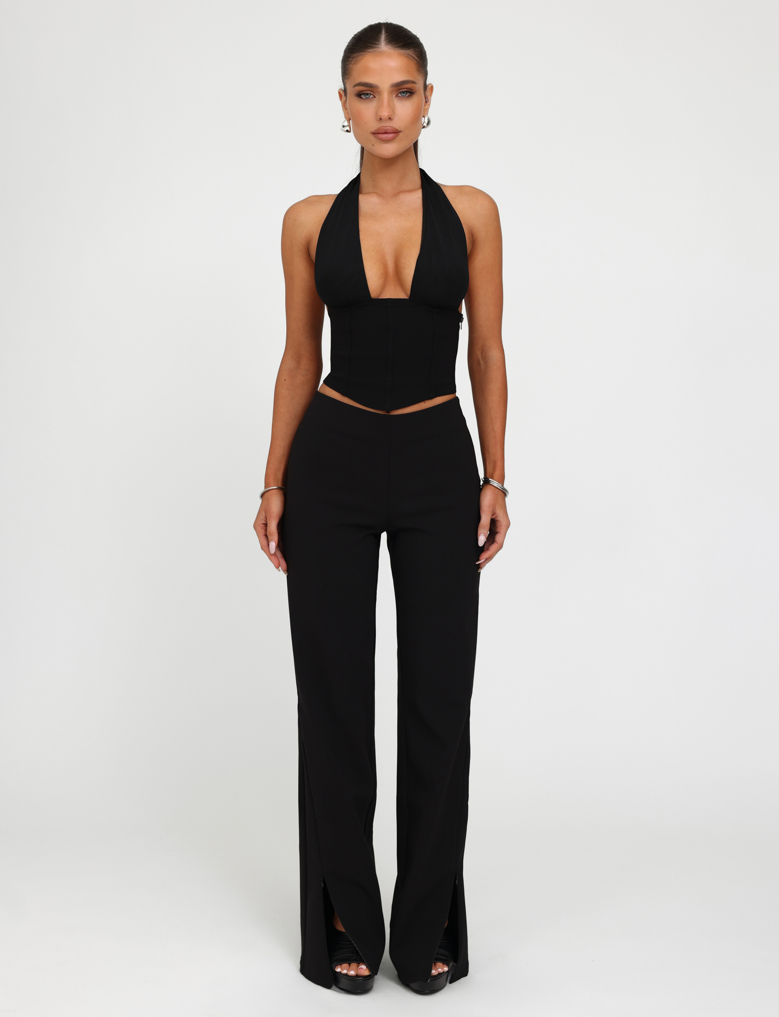 JANECE TOP - BLACK
