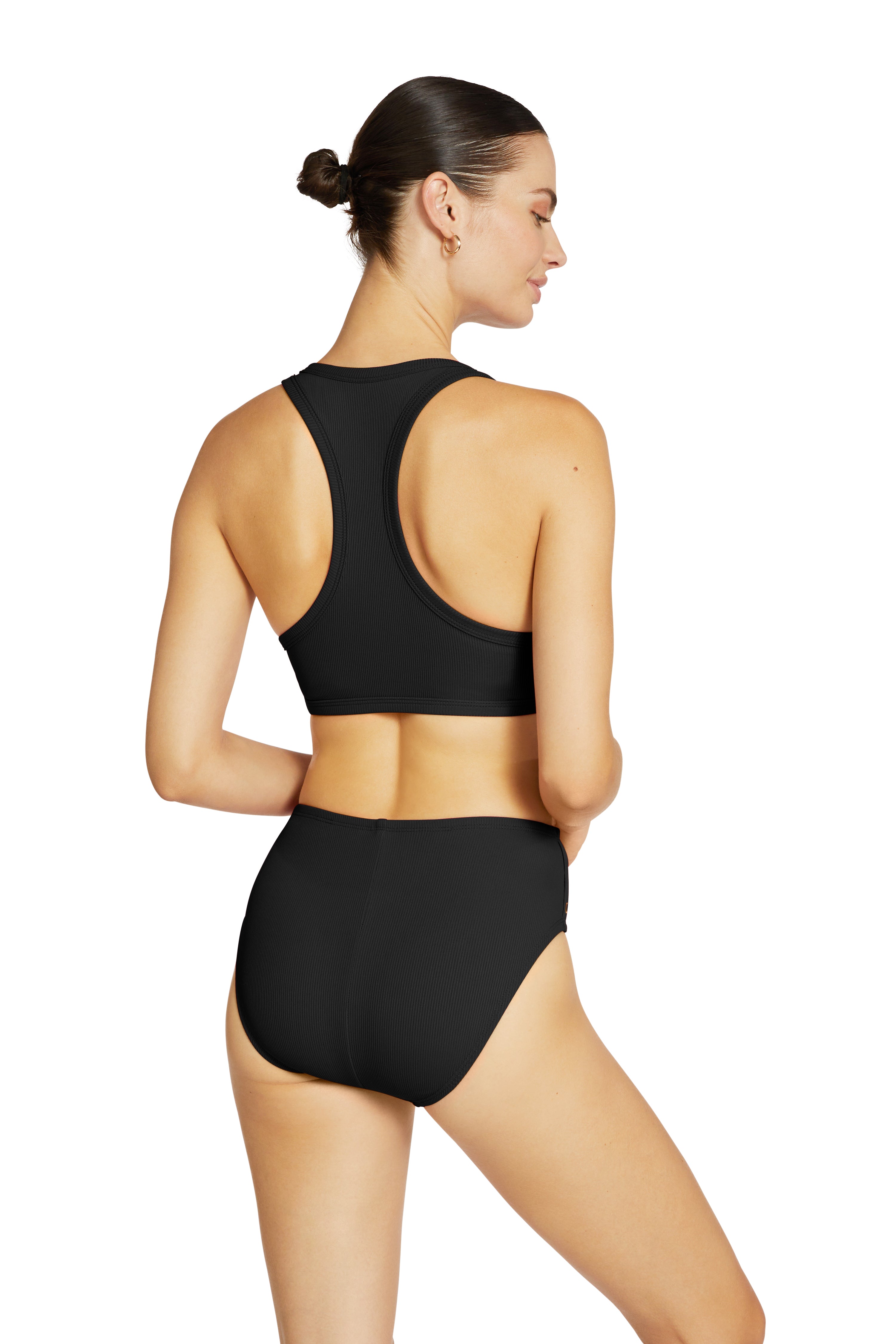 Robin Piccone Licorice Amy High Waist