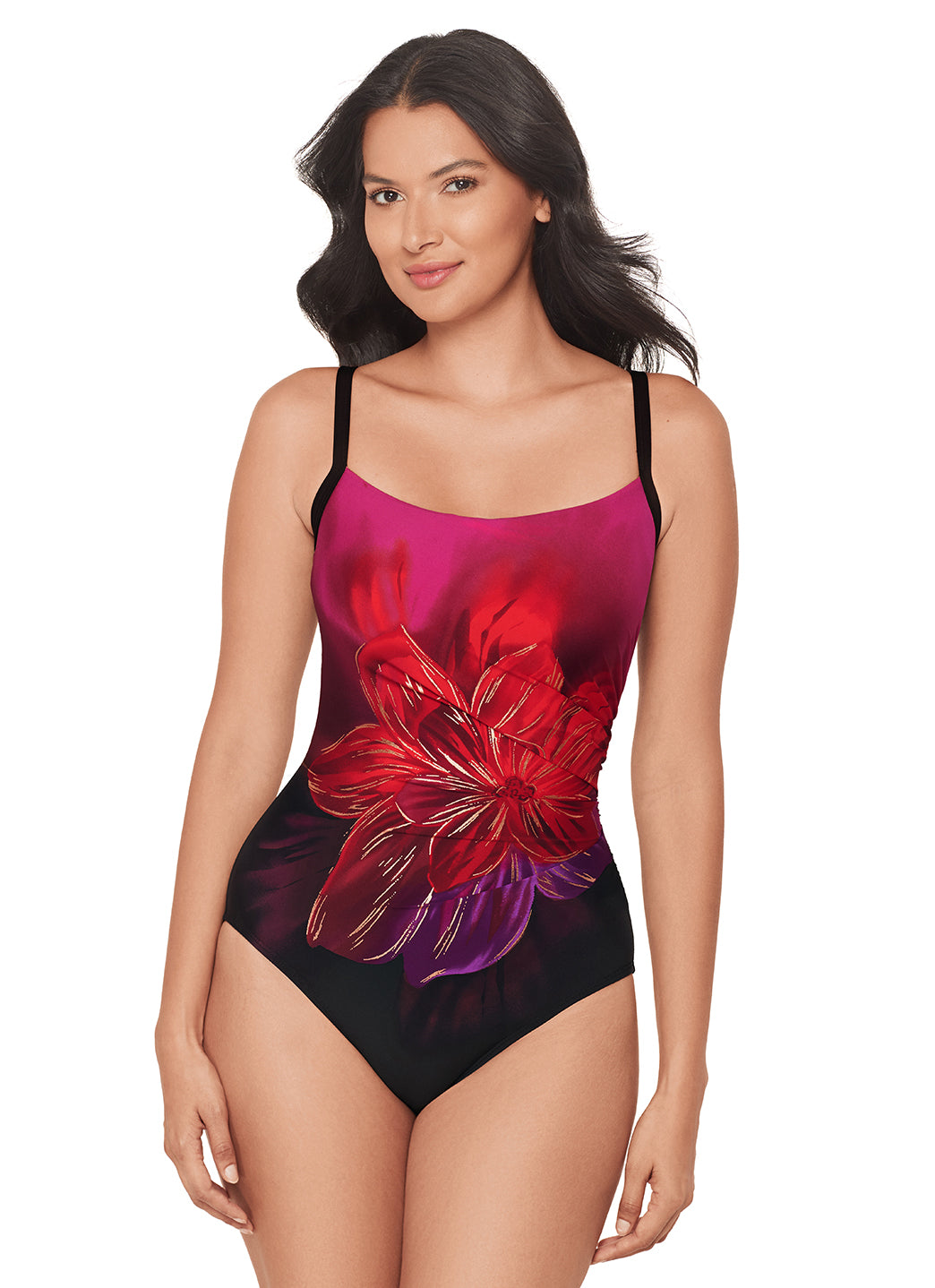 Miraclesuit Women's Petali Rosa Starr One Piece Swimsuit