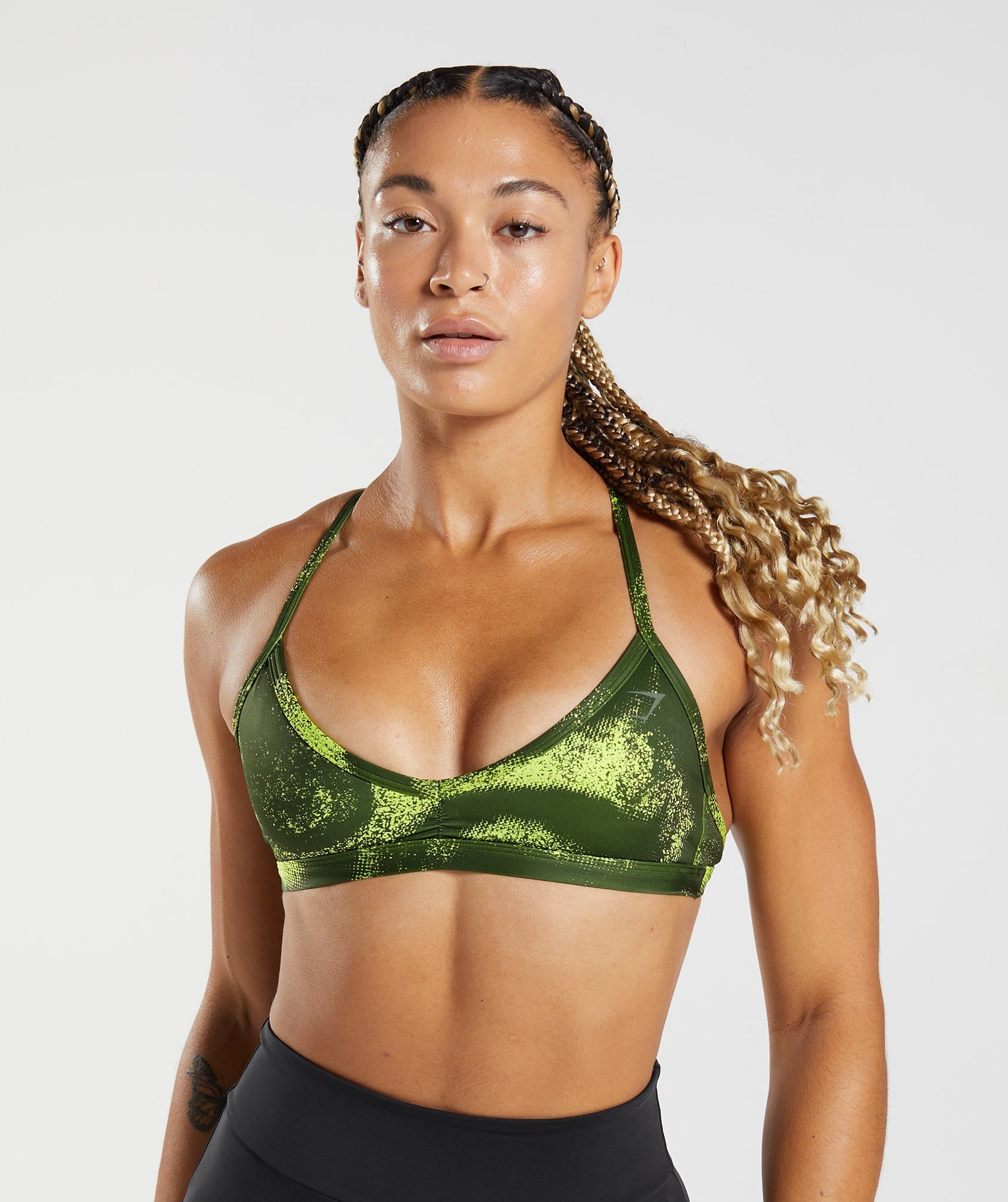 Gymshark GS Power Minimal Sports Bra - Green