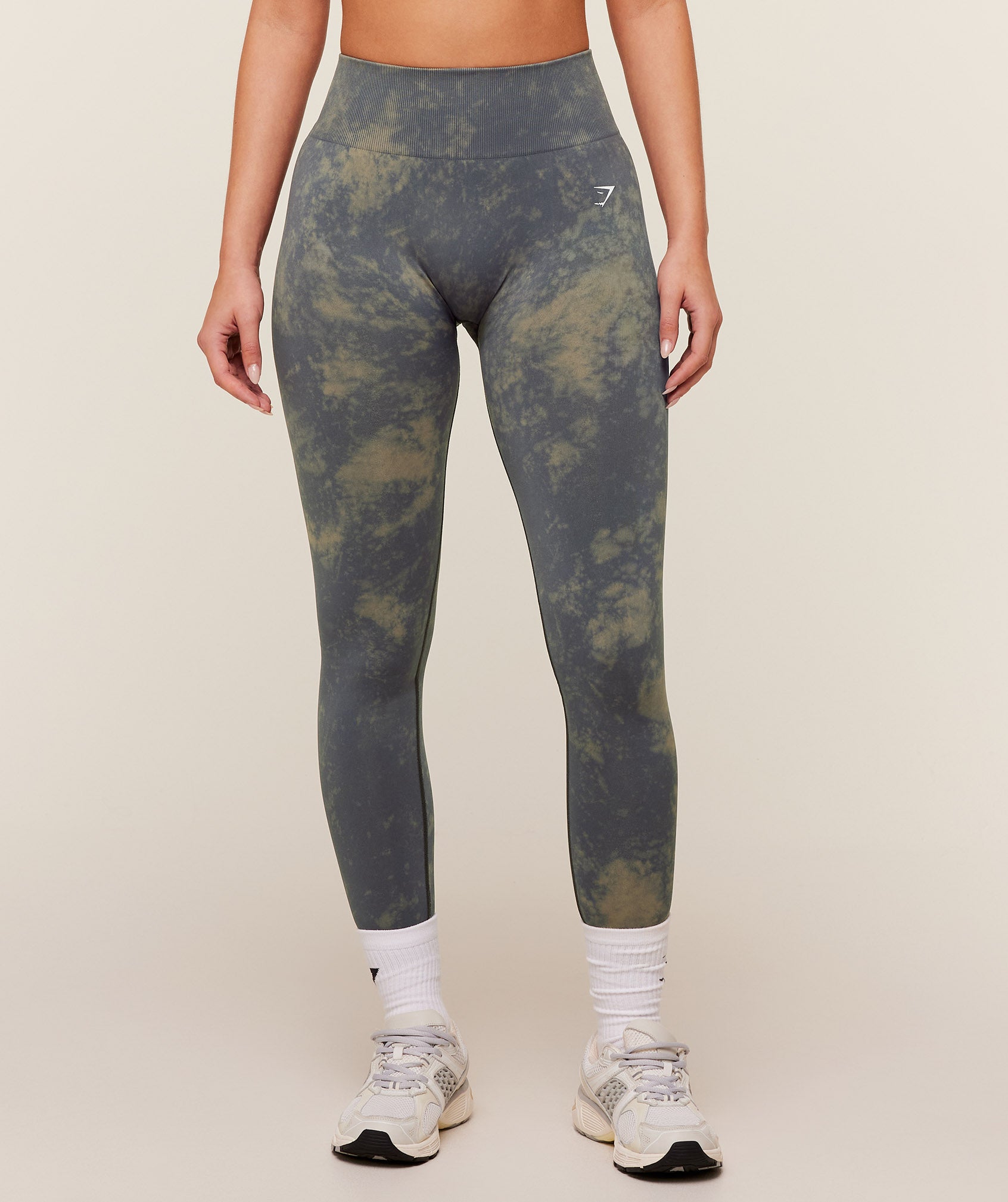 Gymshark Everyday Seamless Washed Legging - Onyx Grey/Wash