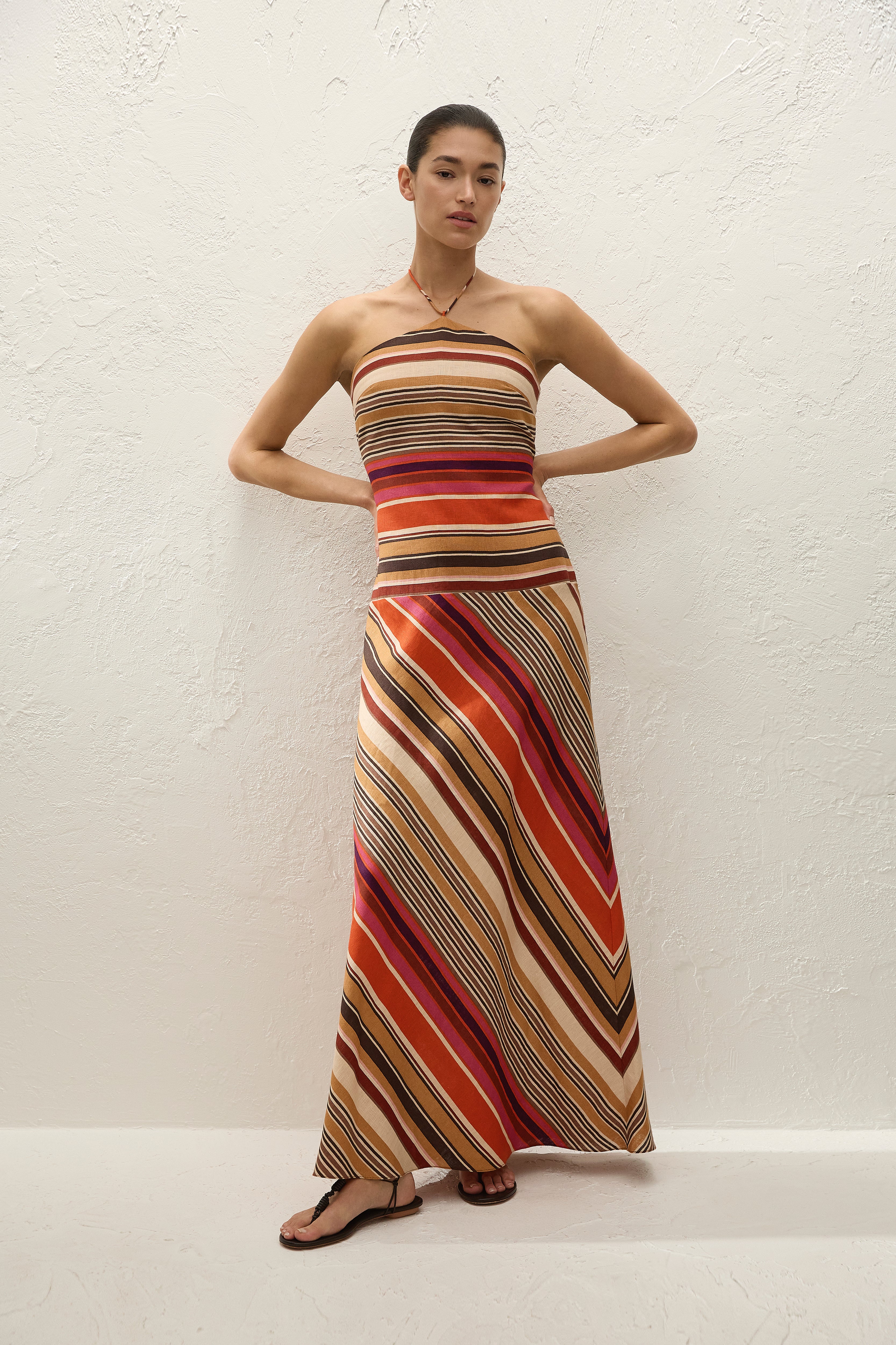 Clara Maxi Dress Murano Amber - Final Sale