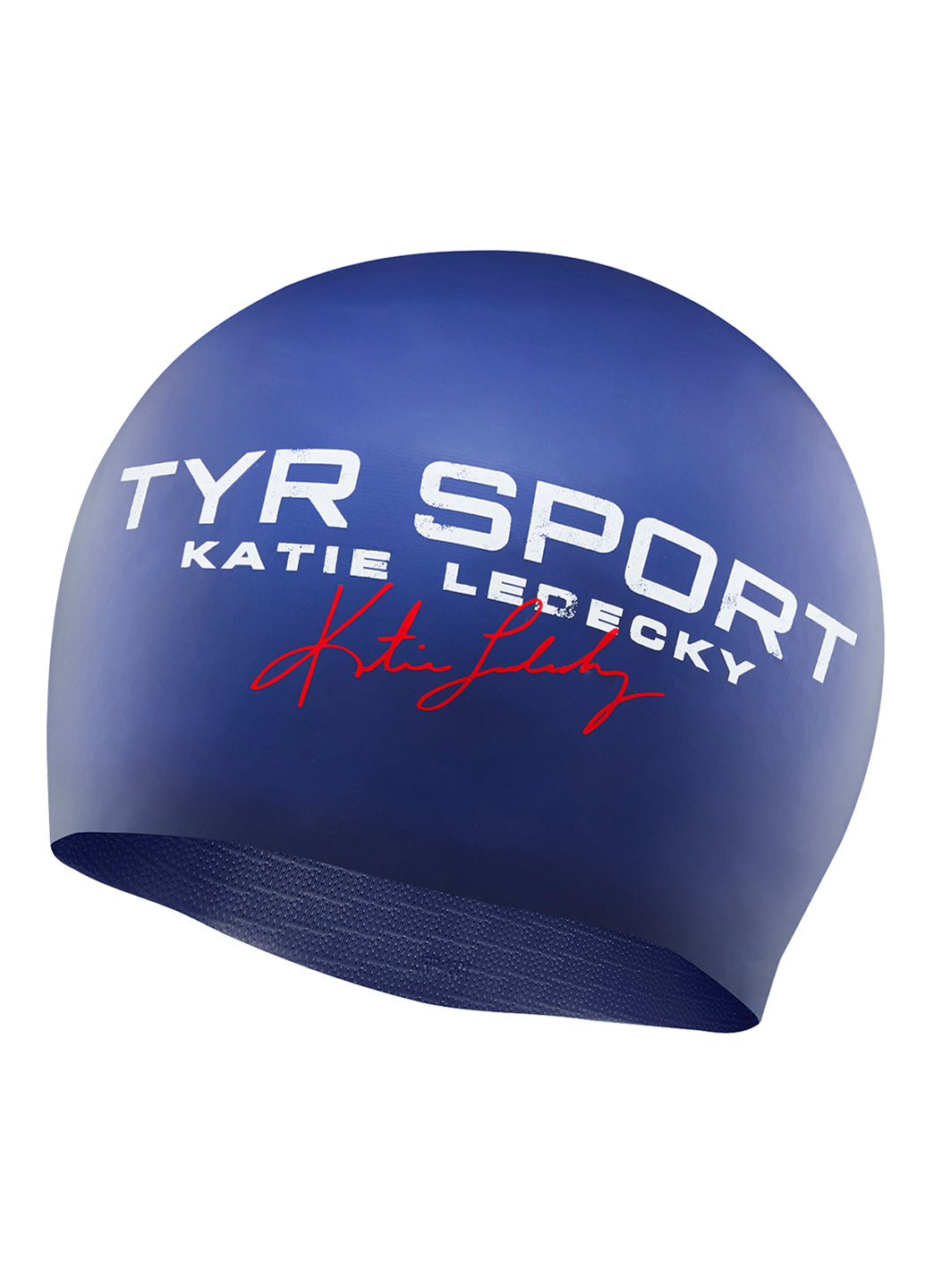 TYR Katie Ledecky Wrinkle Free Silicone Swim Cap