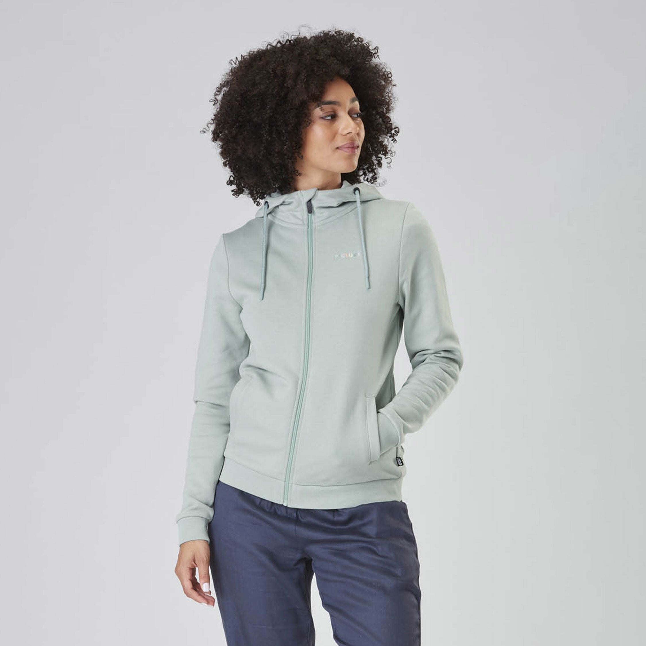 Sweat à capuche zippé femme BASEMENT