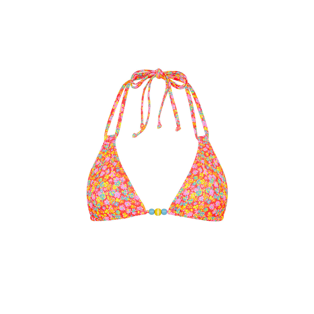 Kulani Kinis Bubble Pop Halter Bralette Bikini Top
