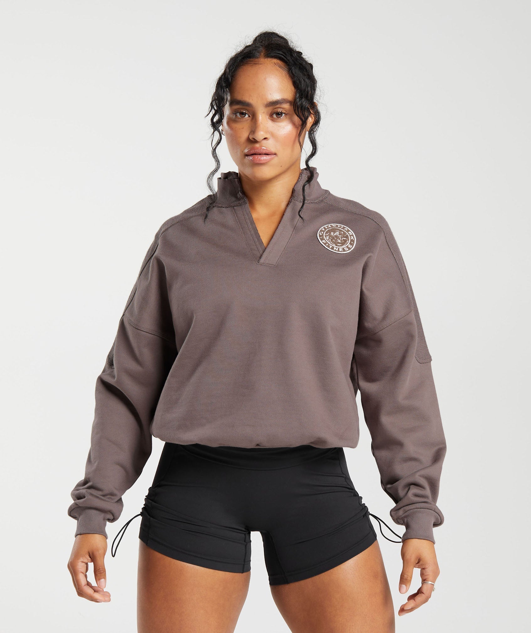 Gymshark Legacy Oversized Sweatshirt - Purple