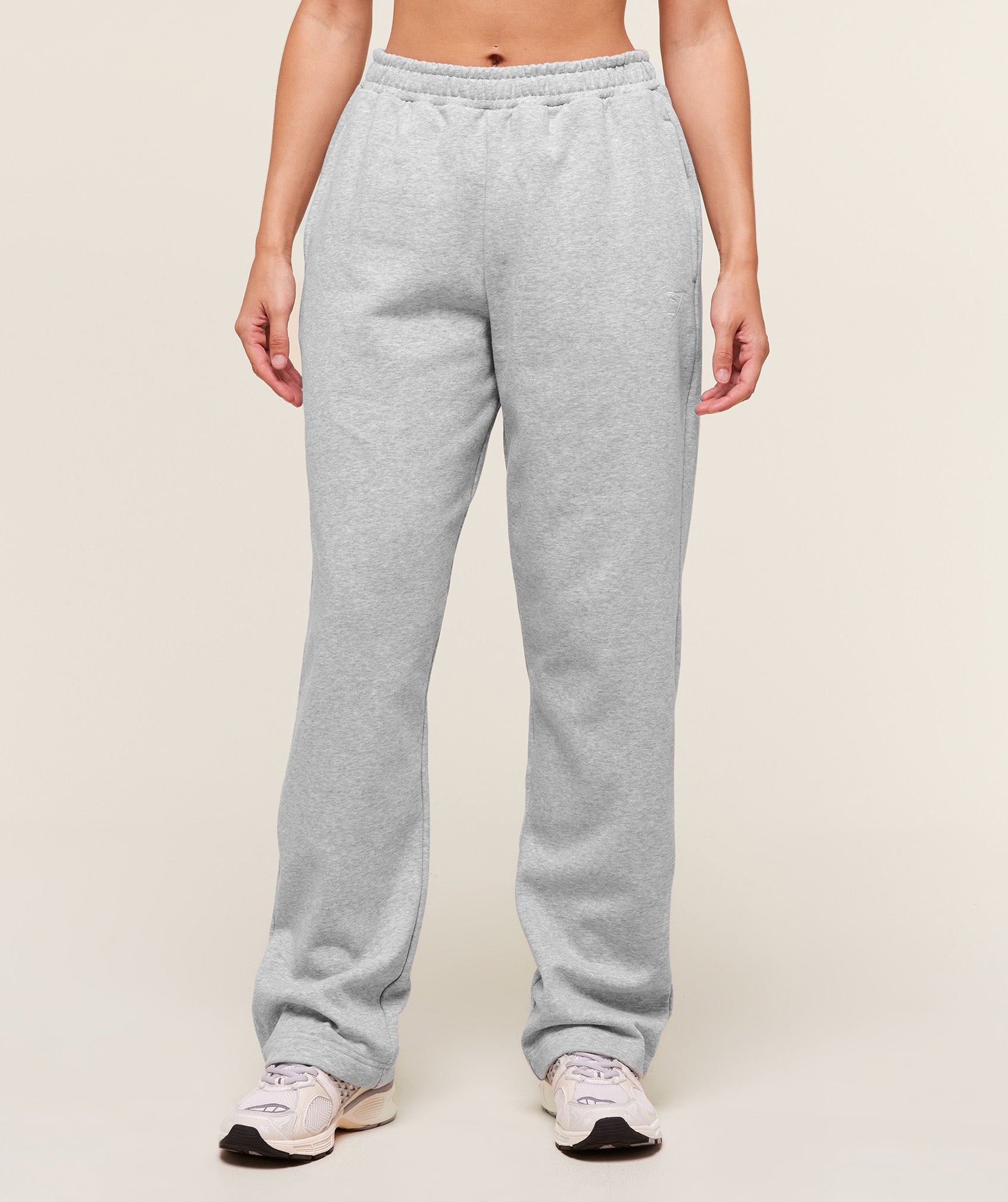 Gymshark Training Fleece Tall Jogger - Light Grey Core Marl