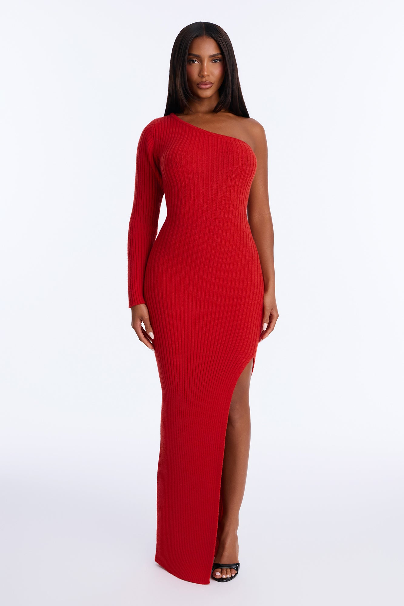 Too Good To Ignore Maxi Sweater Dress - Orange