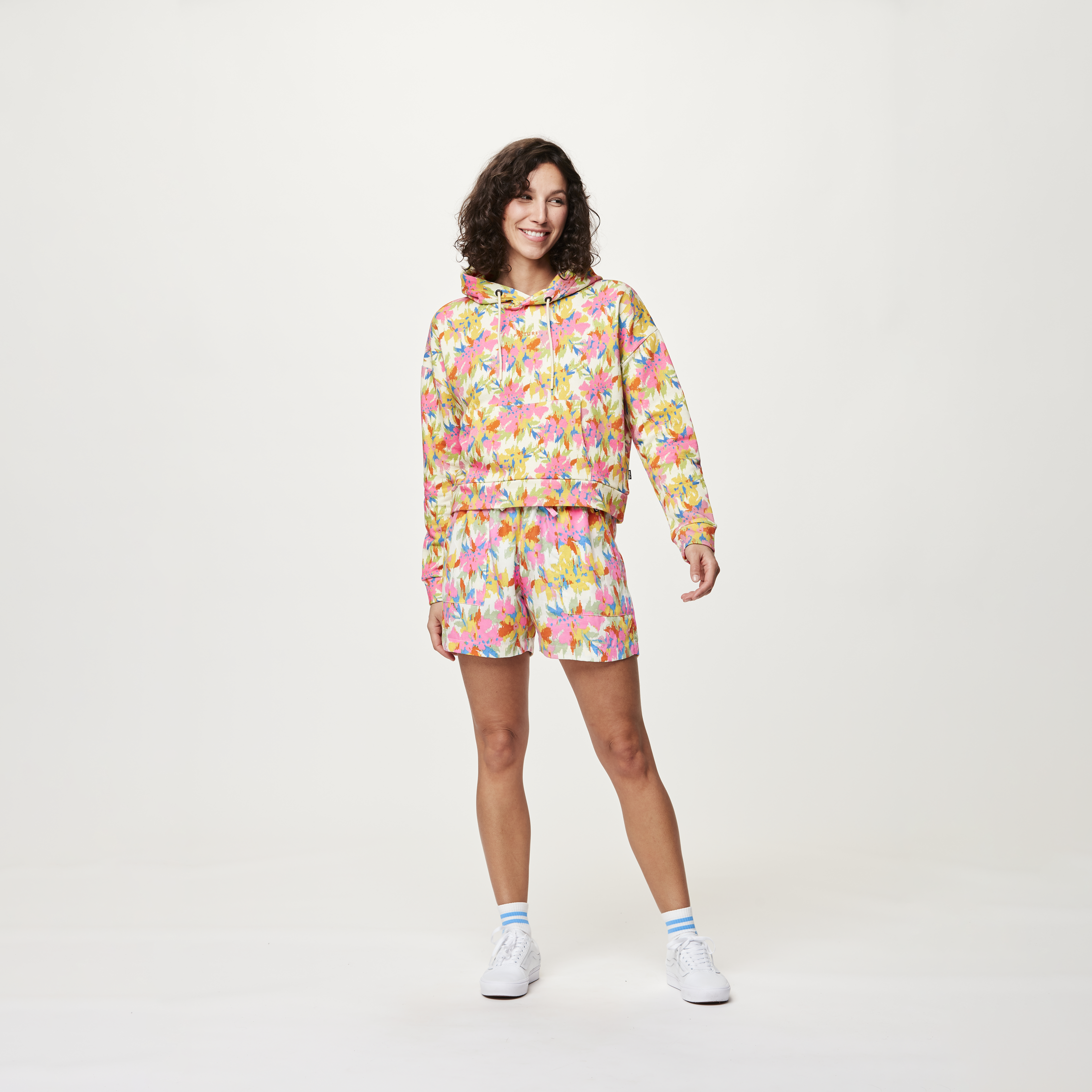 Sweat à capuche femme NERIS CROP