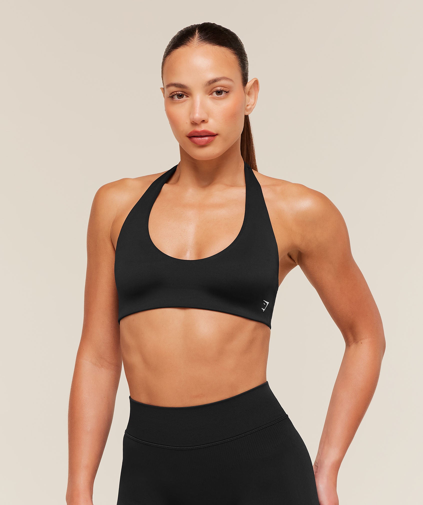 Gymshark Halter Bralette - Black