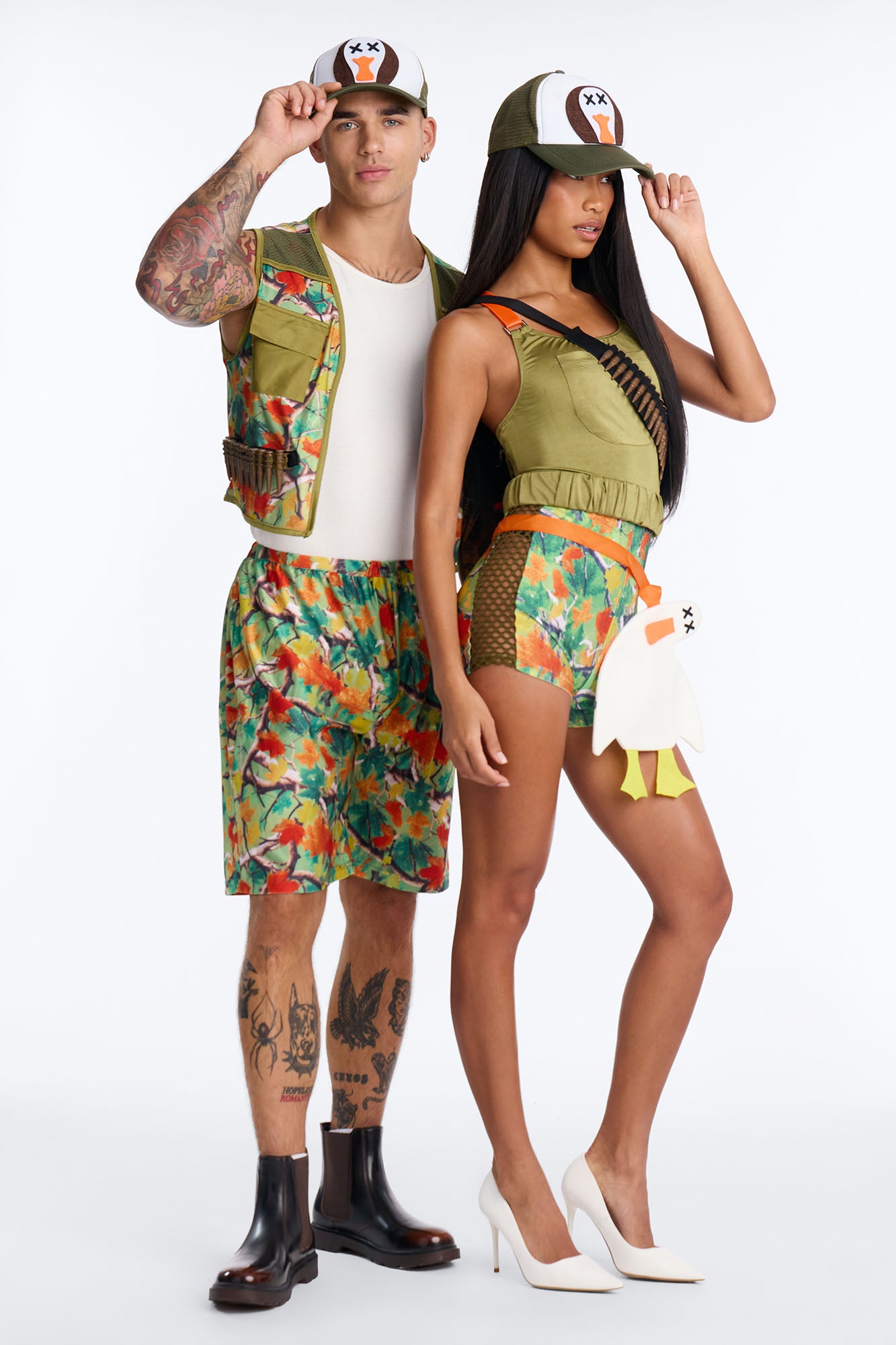 Duck Call Cutie 6 Piece Costume Set - Camouflage