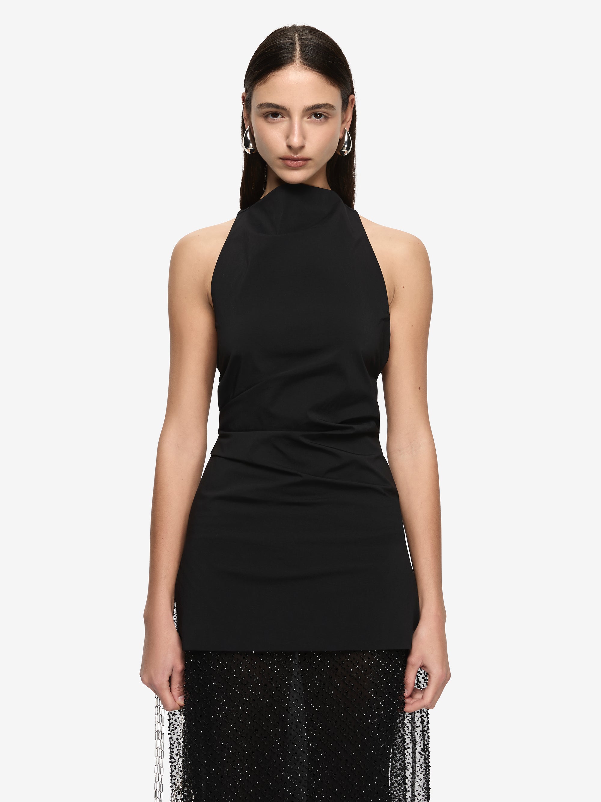 LYSSARA TUNIC - BLACK