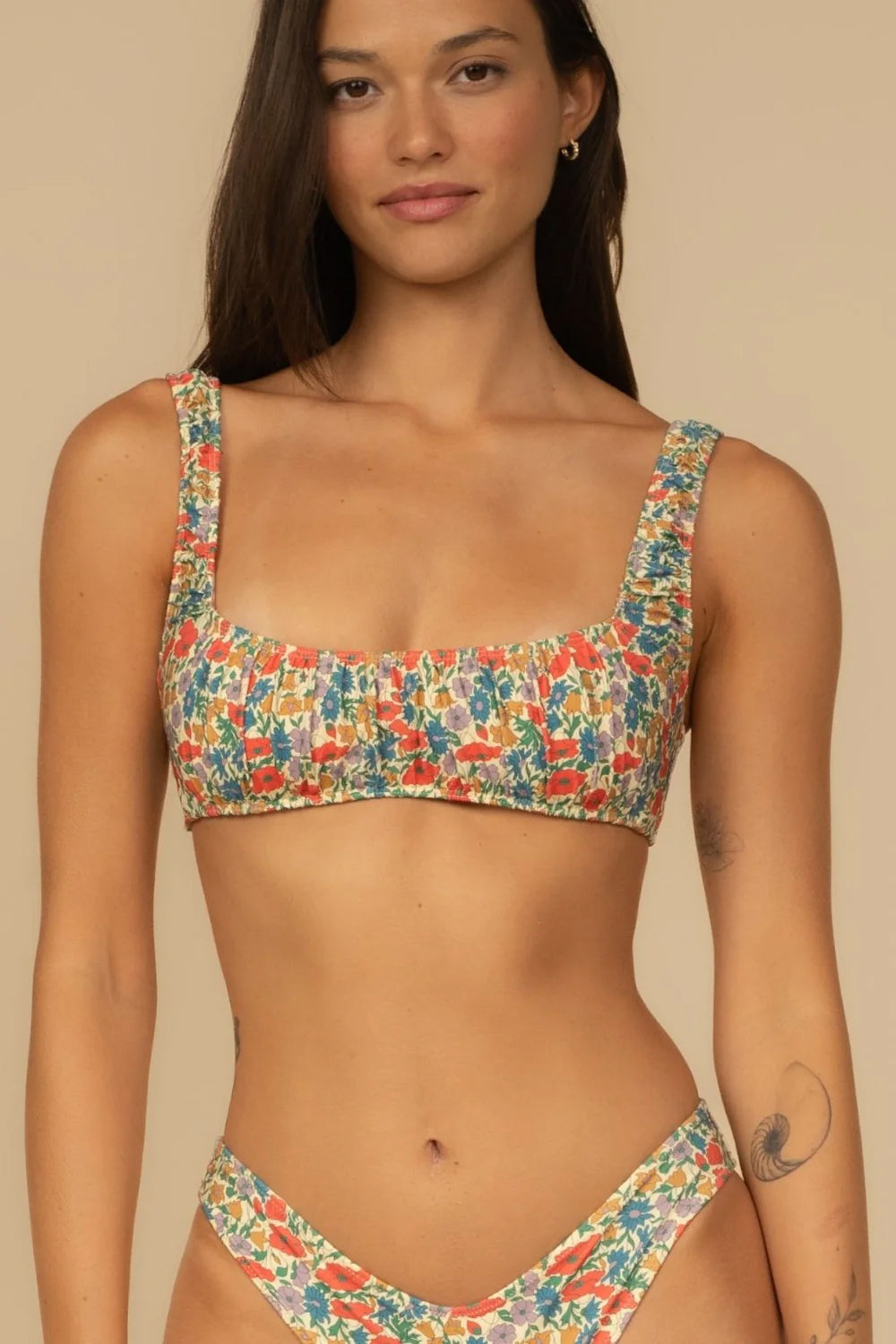 Montce Florencia Floral Zoe Bikini Top