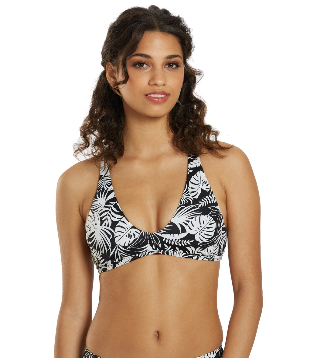 JOLYN Women's Aster Tropicana Racerback Bikini Top