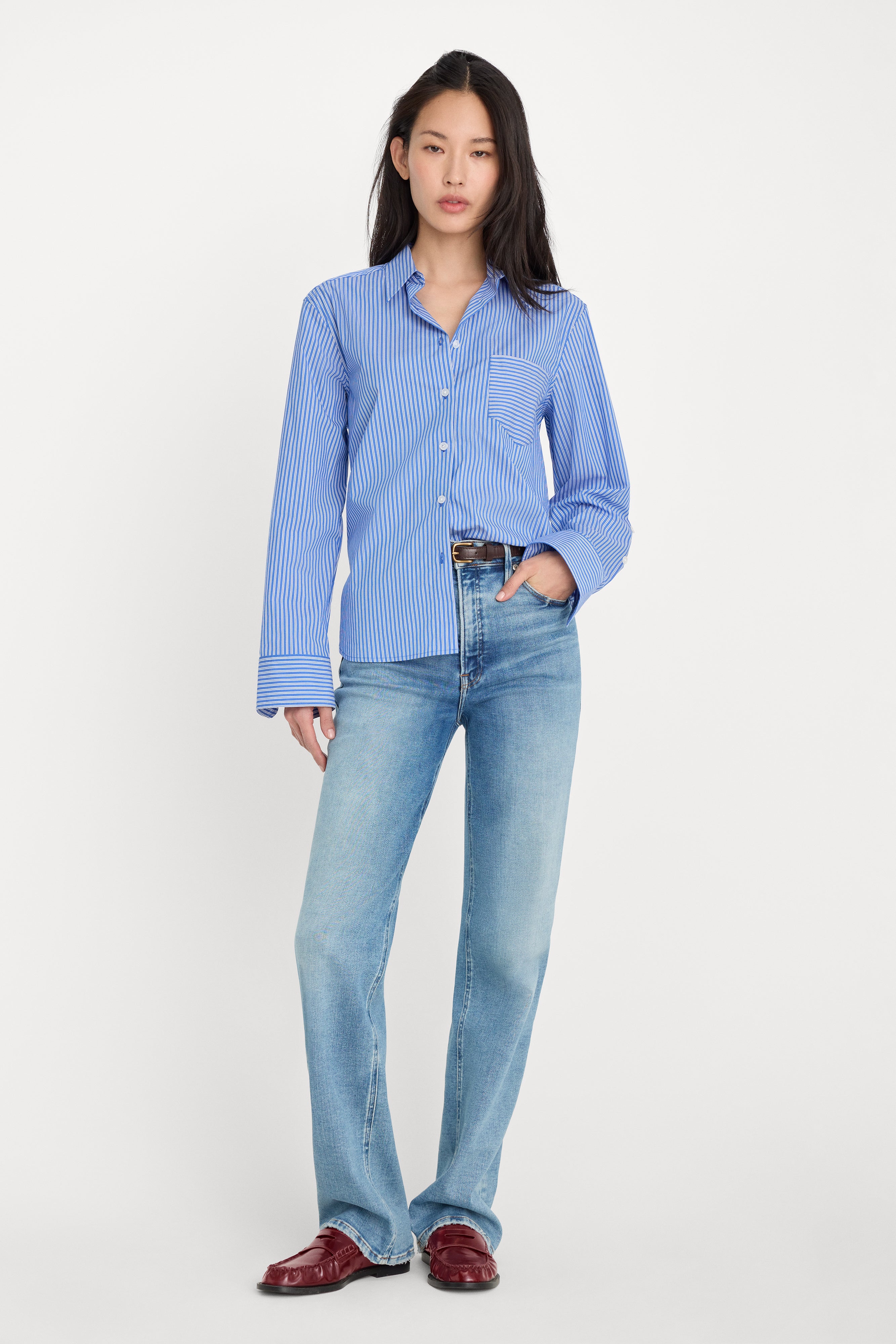 SOFT TECH GOOD TRUE STRAIGHT JEANS|INDIGO1214