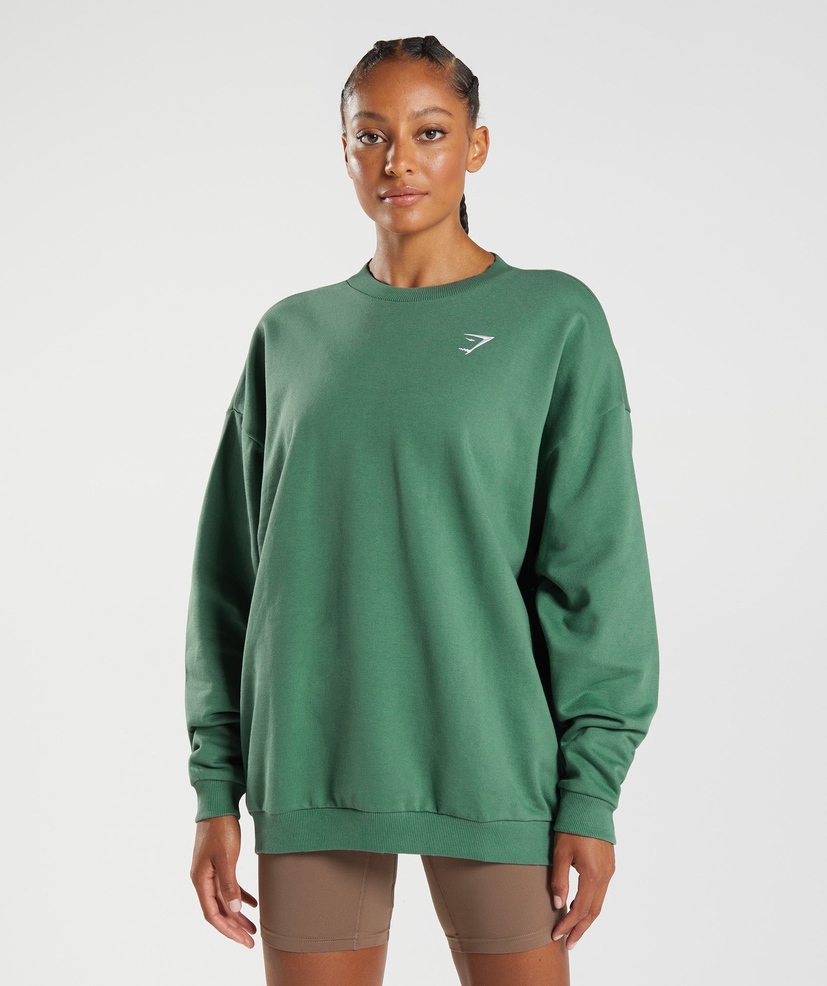 Gymshark Training Oversized Sweatshirt - Green