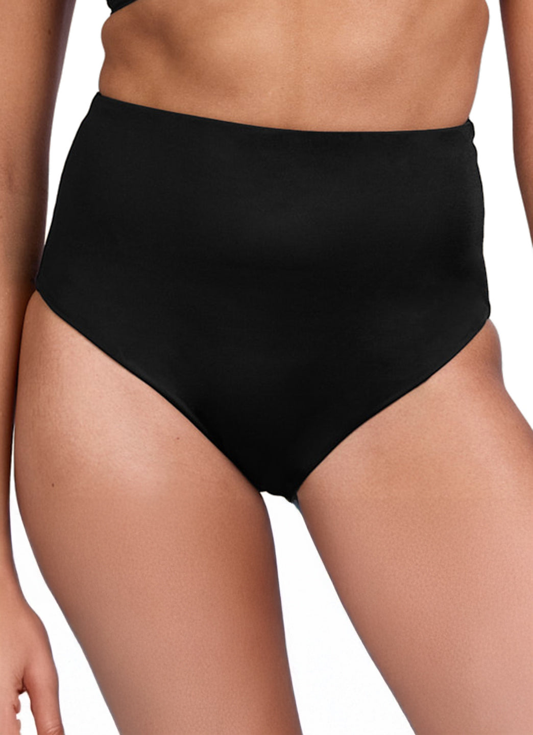 JOLYN Women's Janna Solid High Waist Bikini Bottom