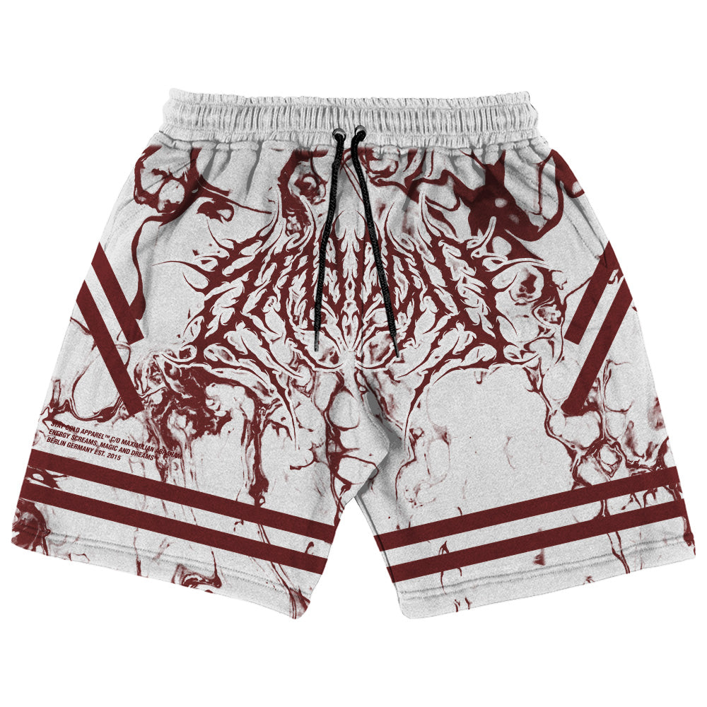Veinstorm (Light Grey) - Prime Shorts (350GSM)