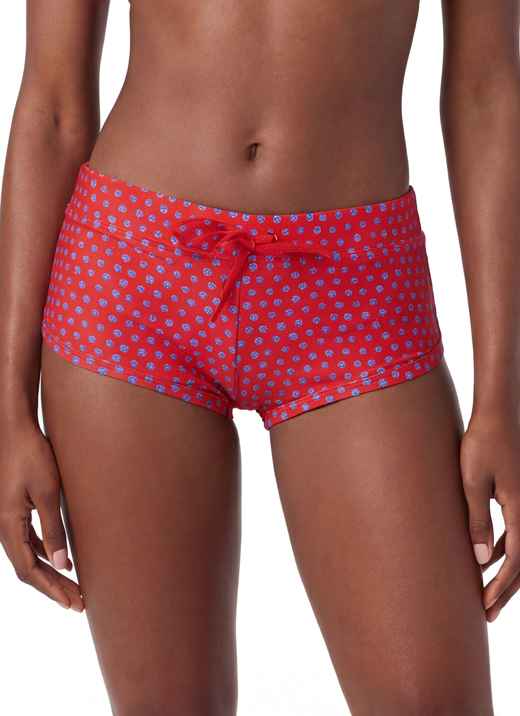Sporti Active Tidal Dots Cheeky Boyshort Swim Bottom