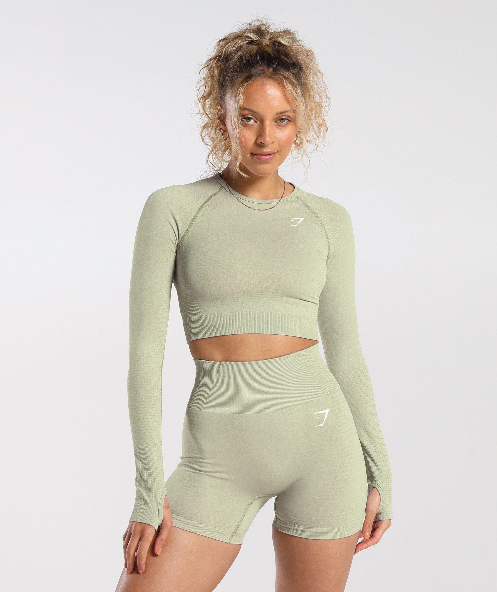 Gymshark Vital Crop Top - Green