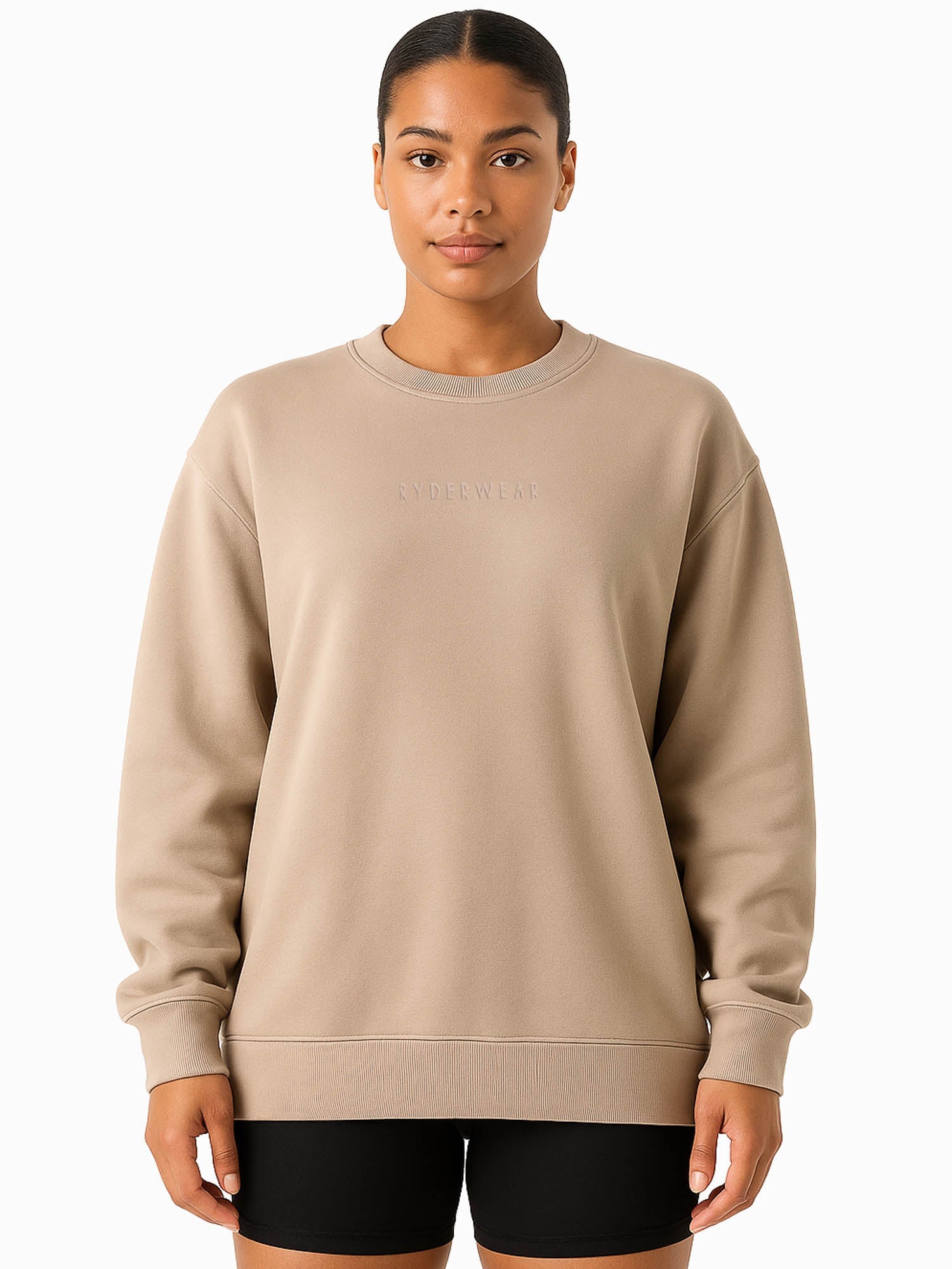 Boyfriend Pullover - Taupe