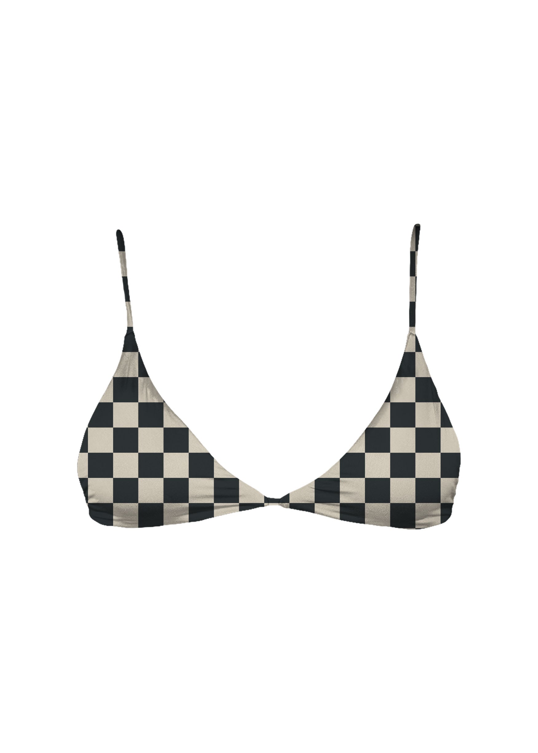 Mai Deluxe Retro Check String Top