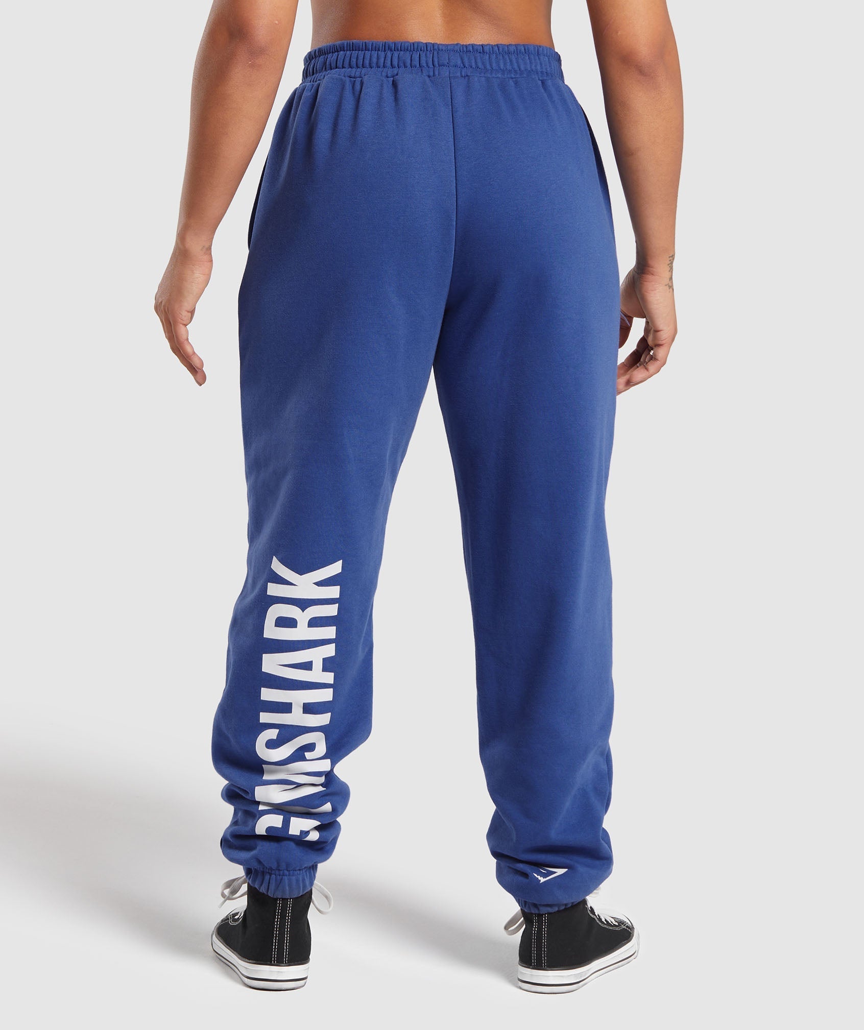 Gymshark Training Department Graphic Oversized Jogger - Wave Blue