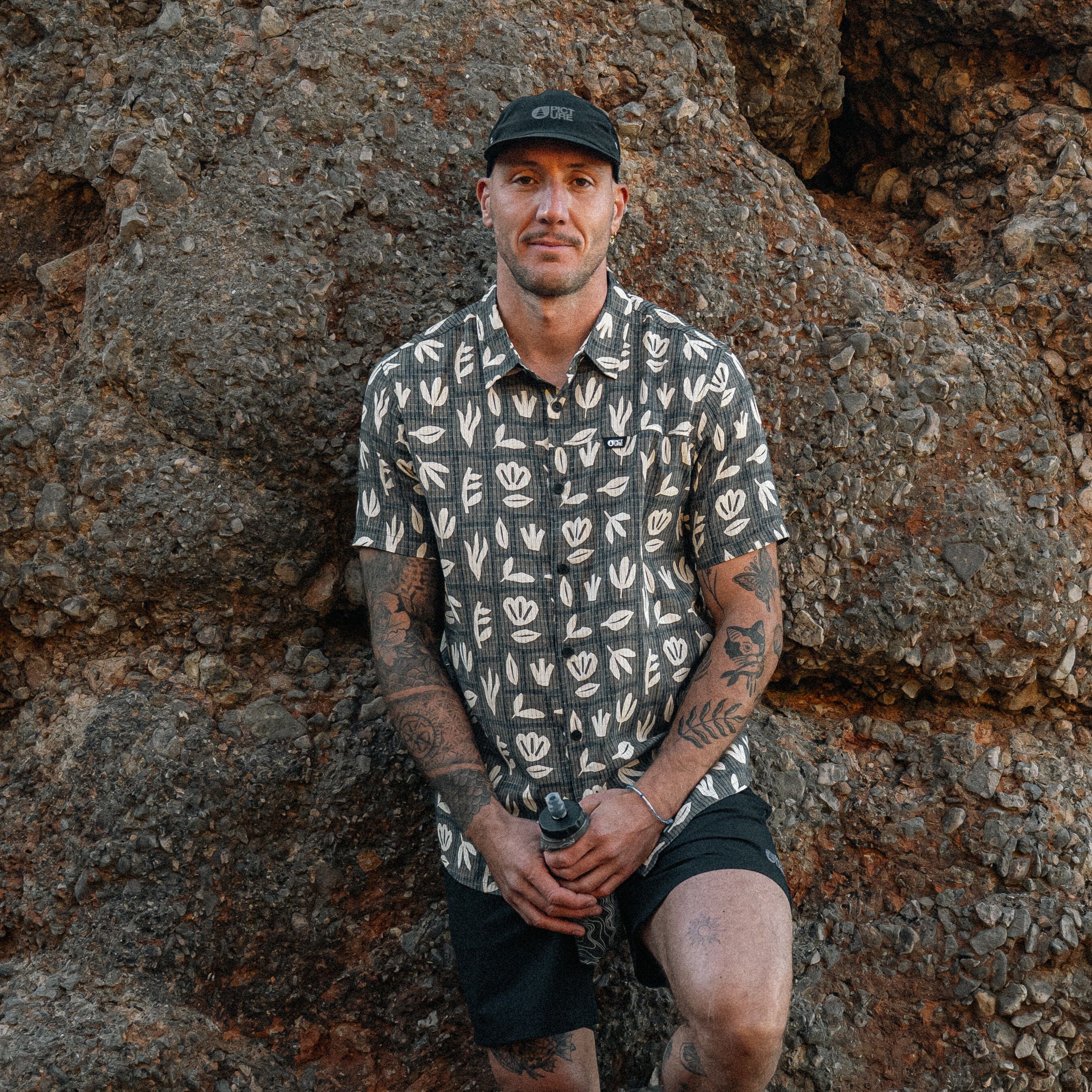 Chemise technique à manches courtes KLIVOX PRINTED