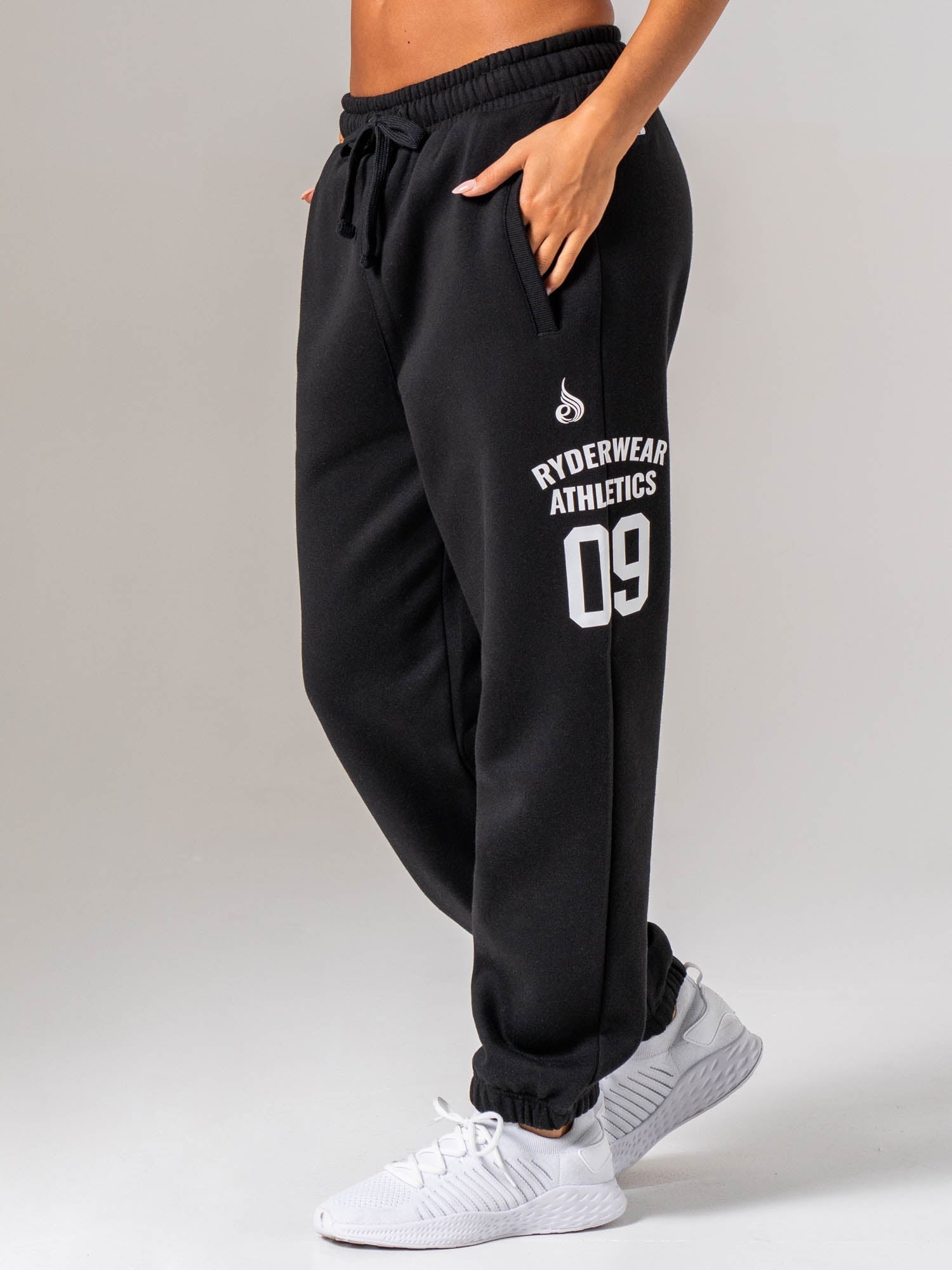 Athletic Track Pant - Black