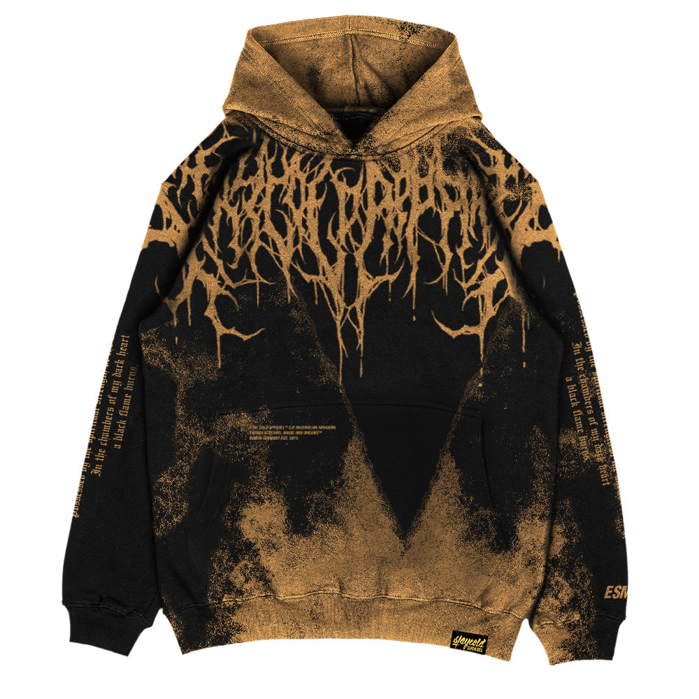 Reign Of Blood (Ocker) - Oversized Hoodie (350GSM)