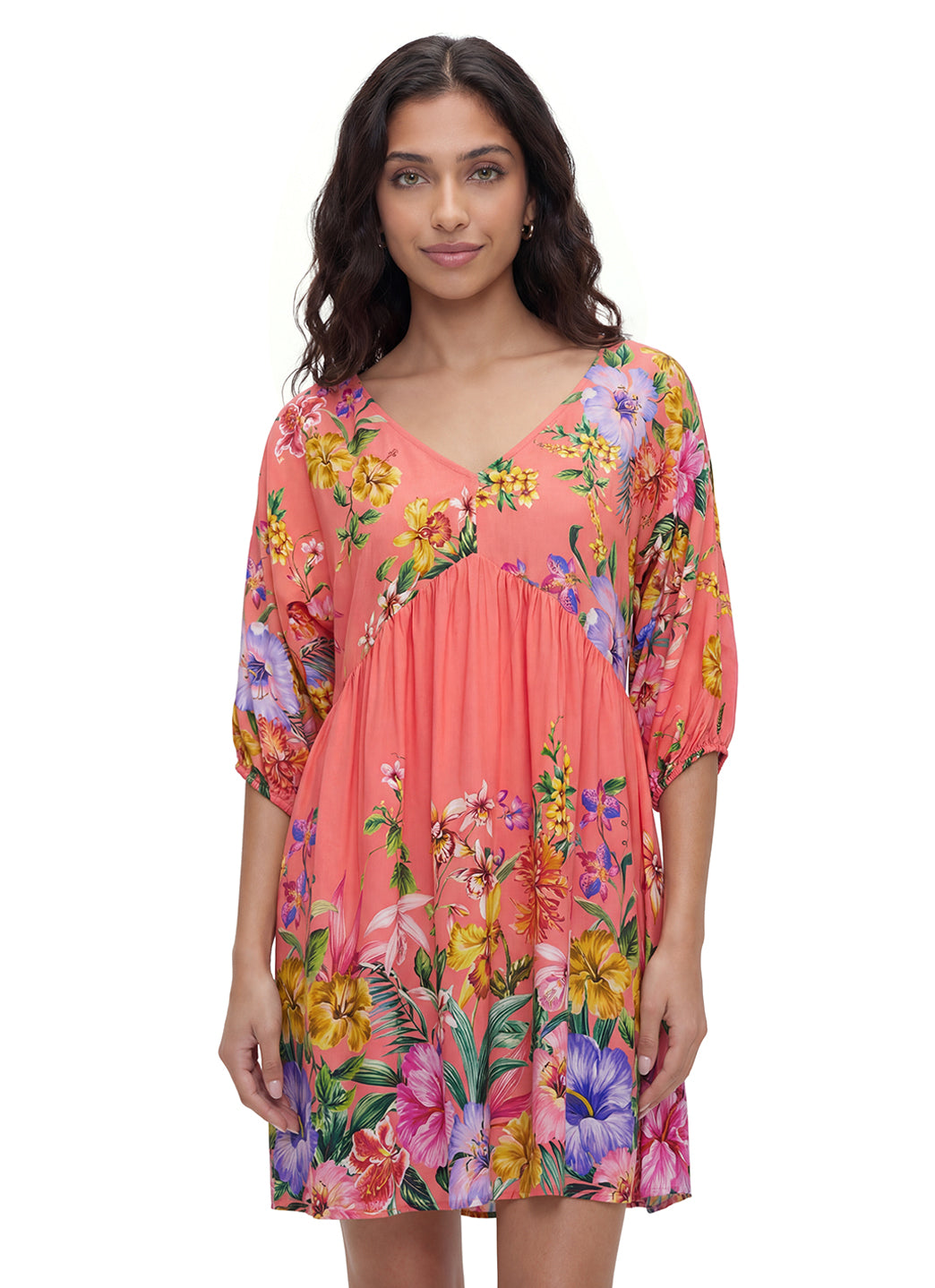 Johnny Was Women's Kairi A-Line Dress Cover Up