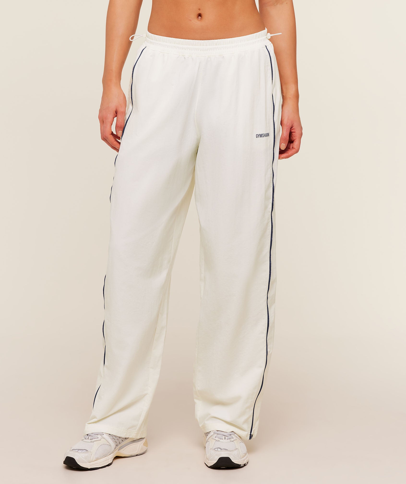 Gymshark To From Pants - Soft White/Stealth Blue