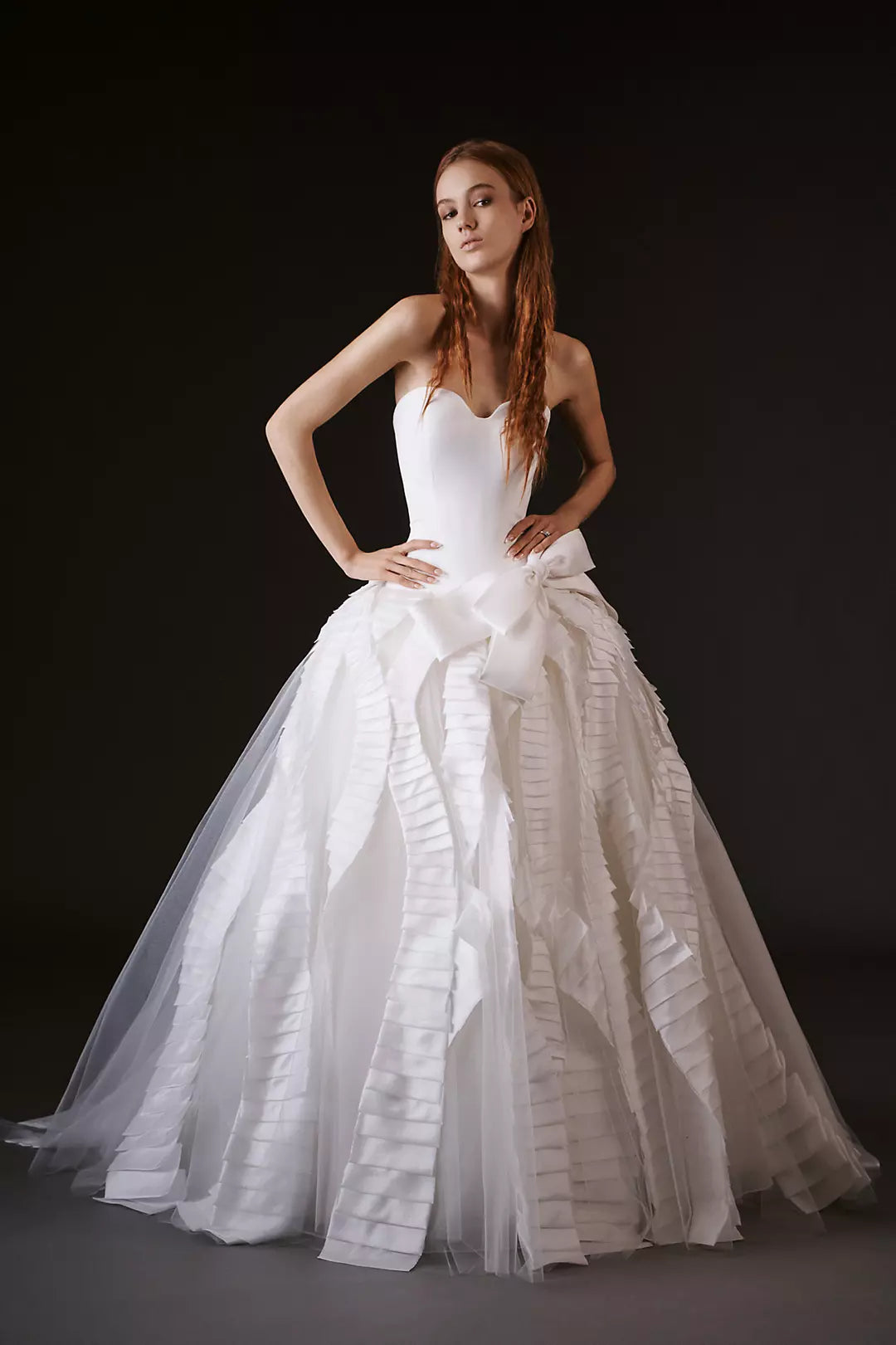Sevyn Tulle Sweetheart Ball Gown Wedding Dress
