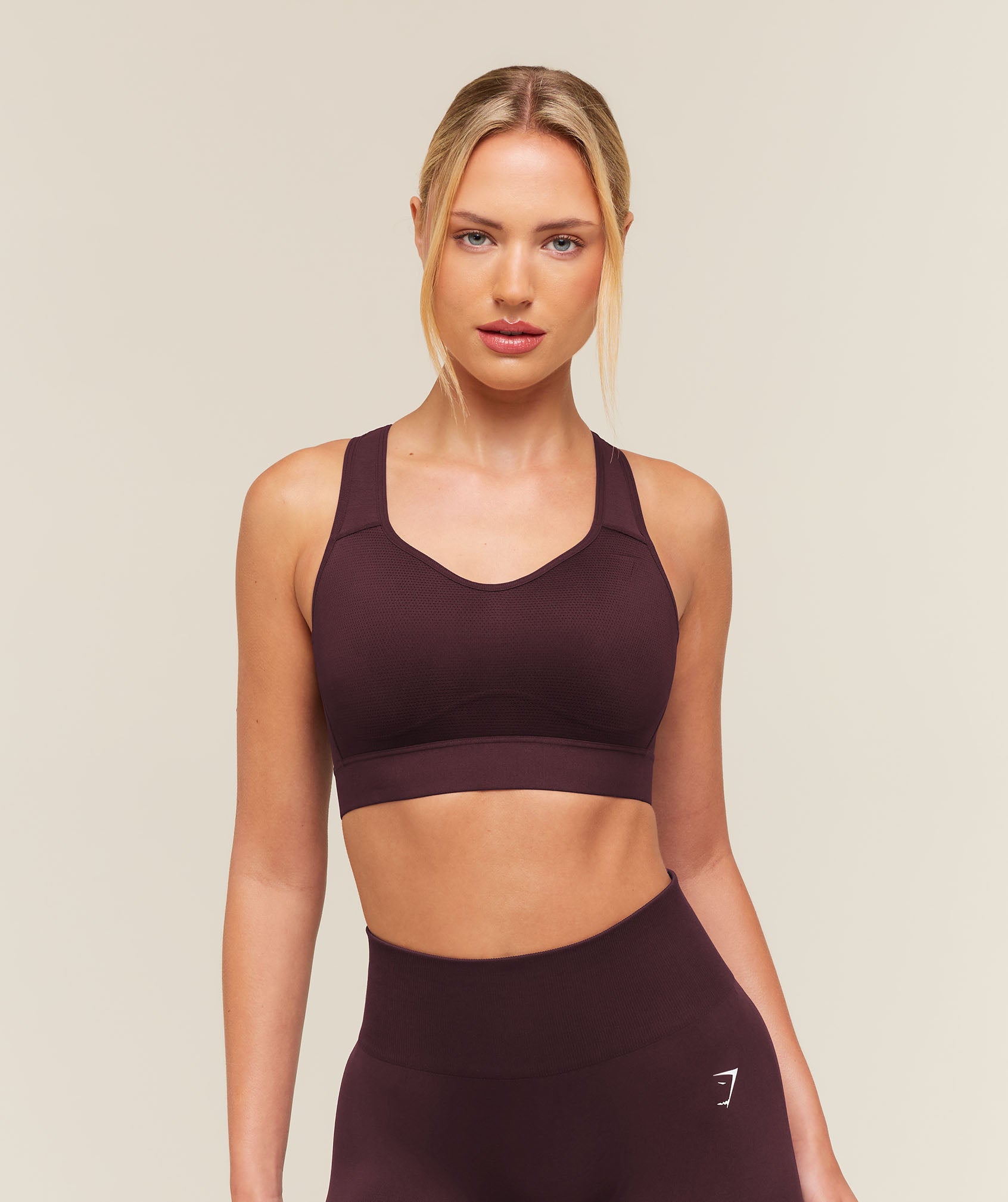 Gymshark Lightweight High Support Sports Bra - Cherry Purple