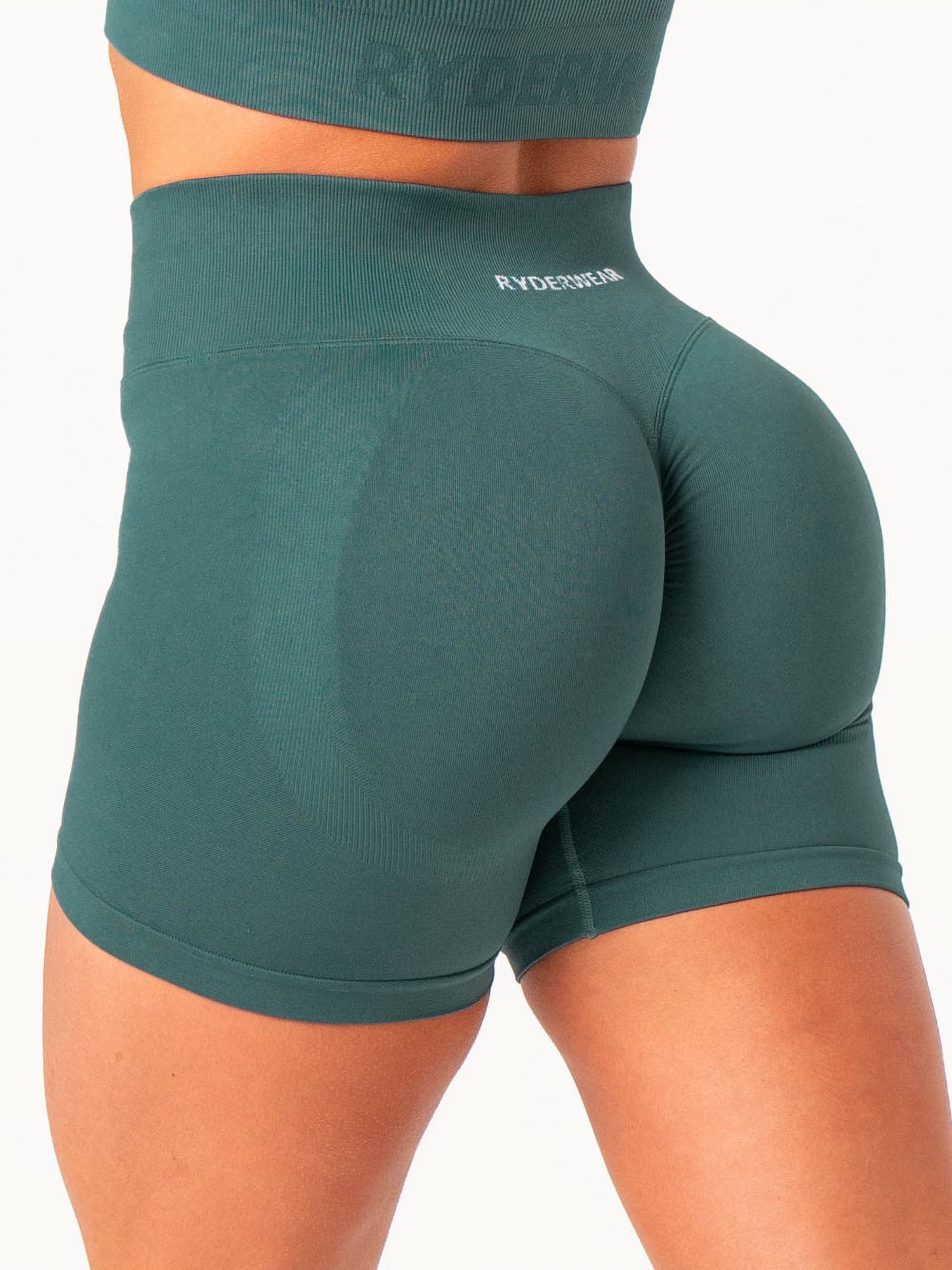 Lift Scrunch Shorts - Petrol