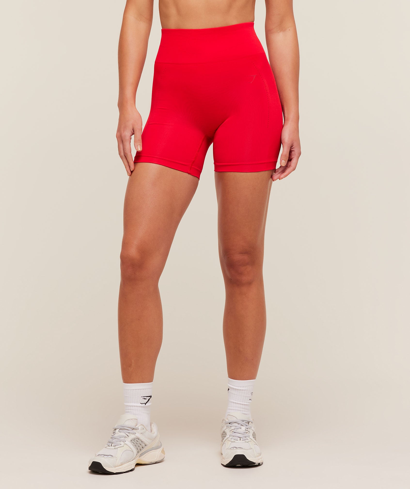 Gymshark Energised Seamless Shorts - Athletic Red