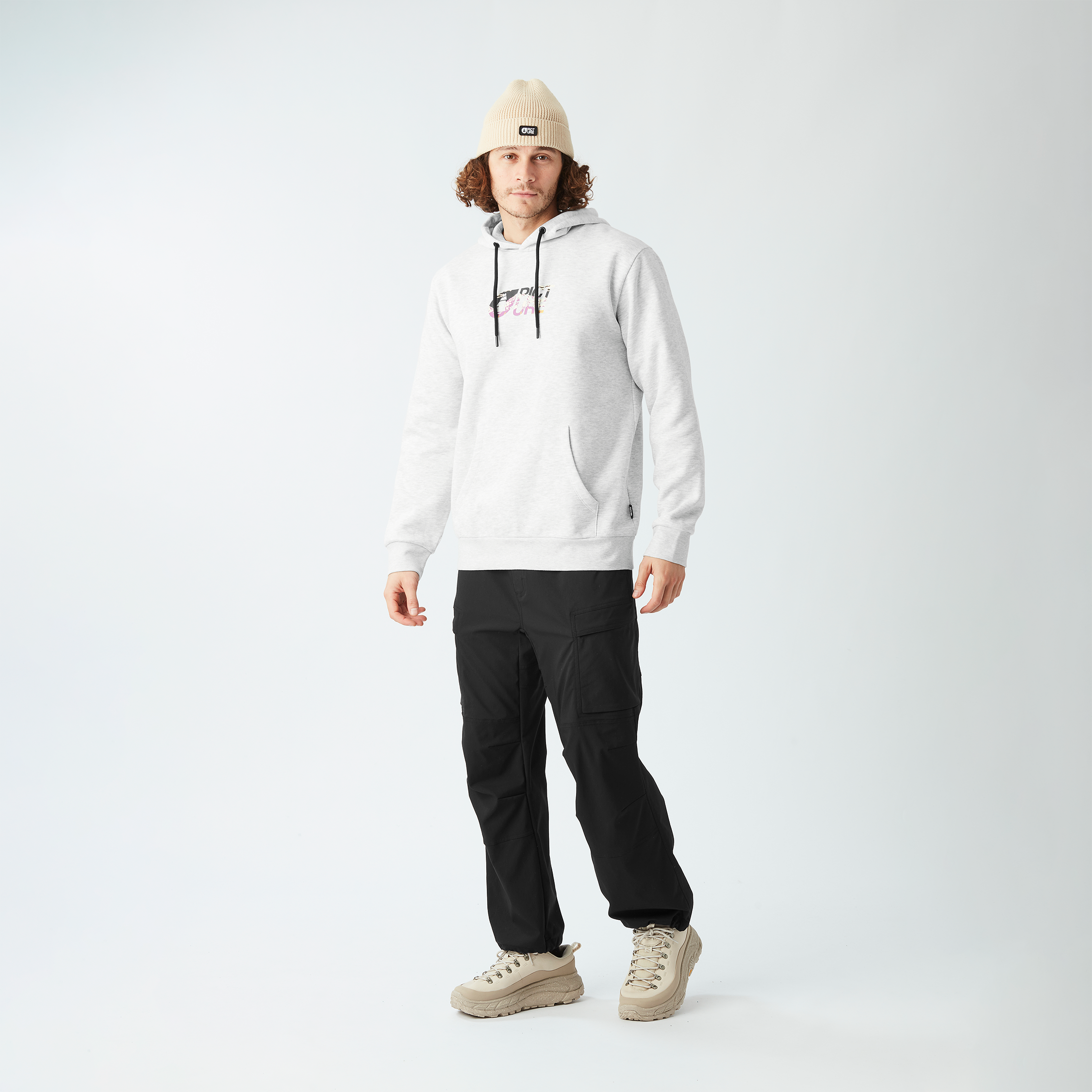 Sweat à capuche homme BASEMENT CAMO PRINTED