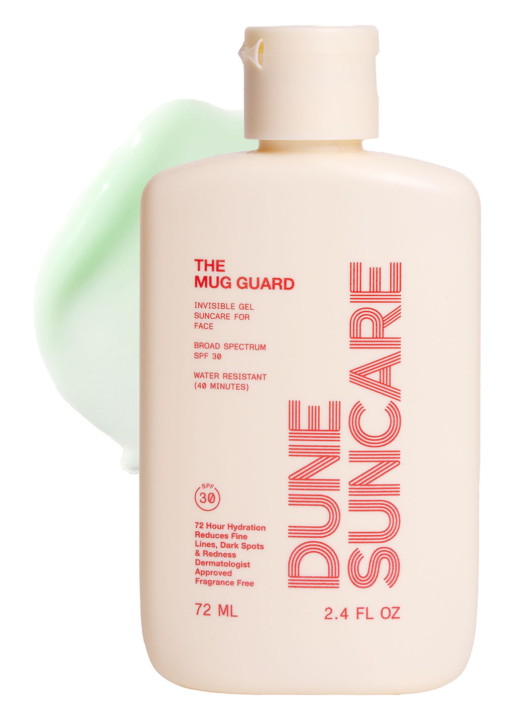 DUNE SUNCARE The Mug Guard Face Gel SPF 30 Suncare 2.4 fl oz