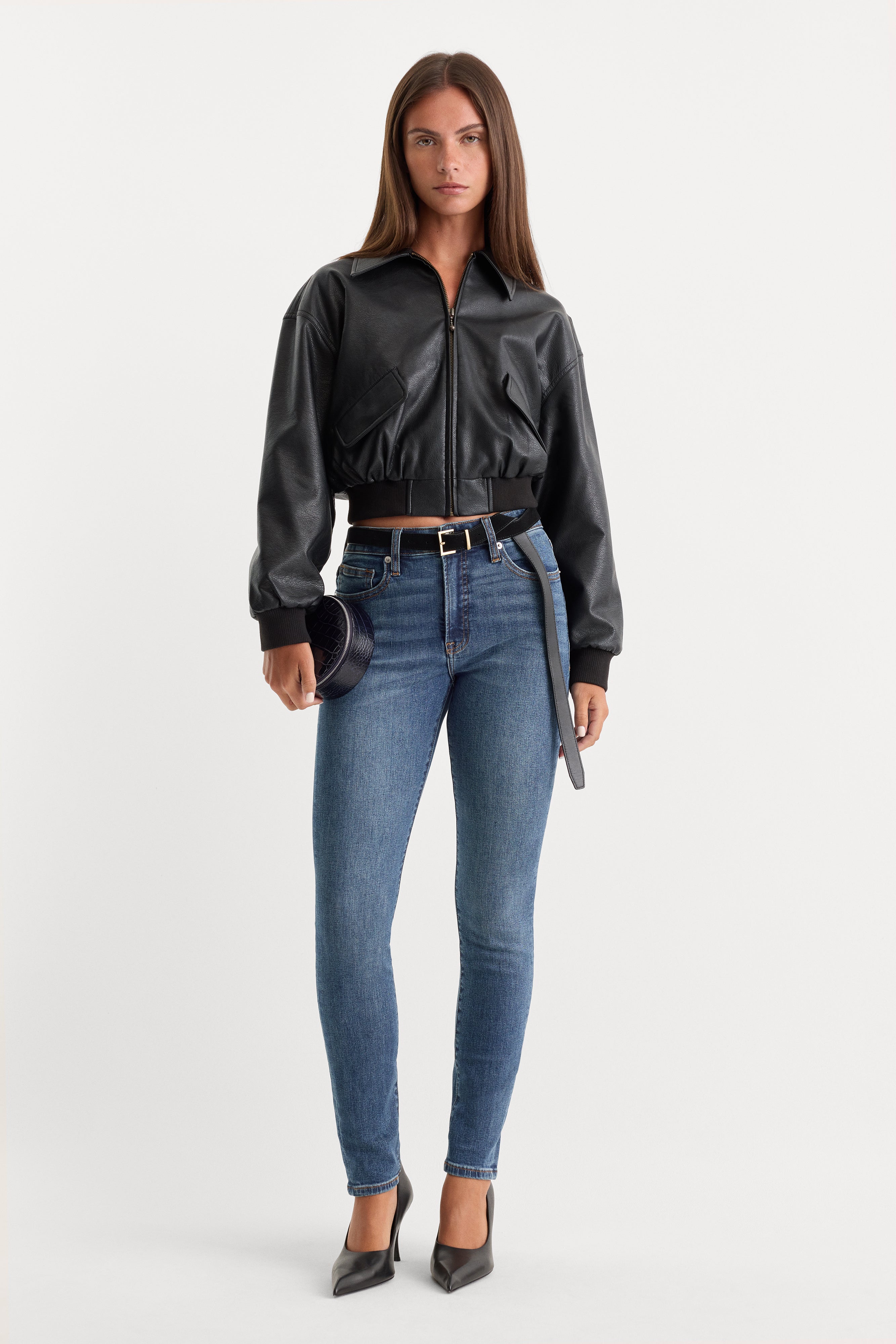 GOOD LEGS SKINNY JEANS | BLUE004