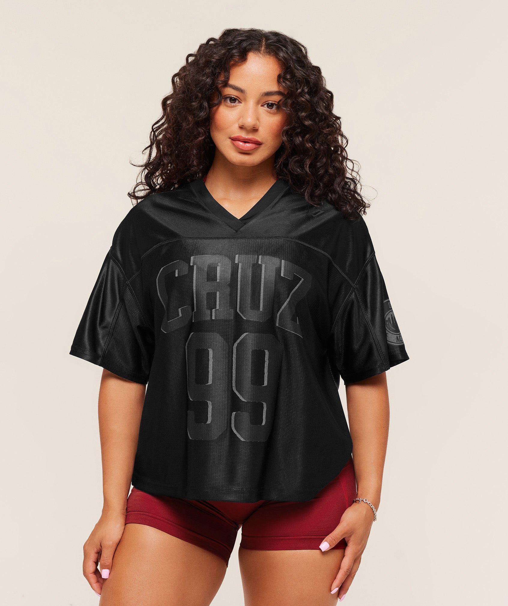 Gymshark x Analis Mesh SS-Top - Black