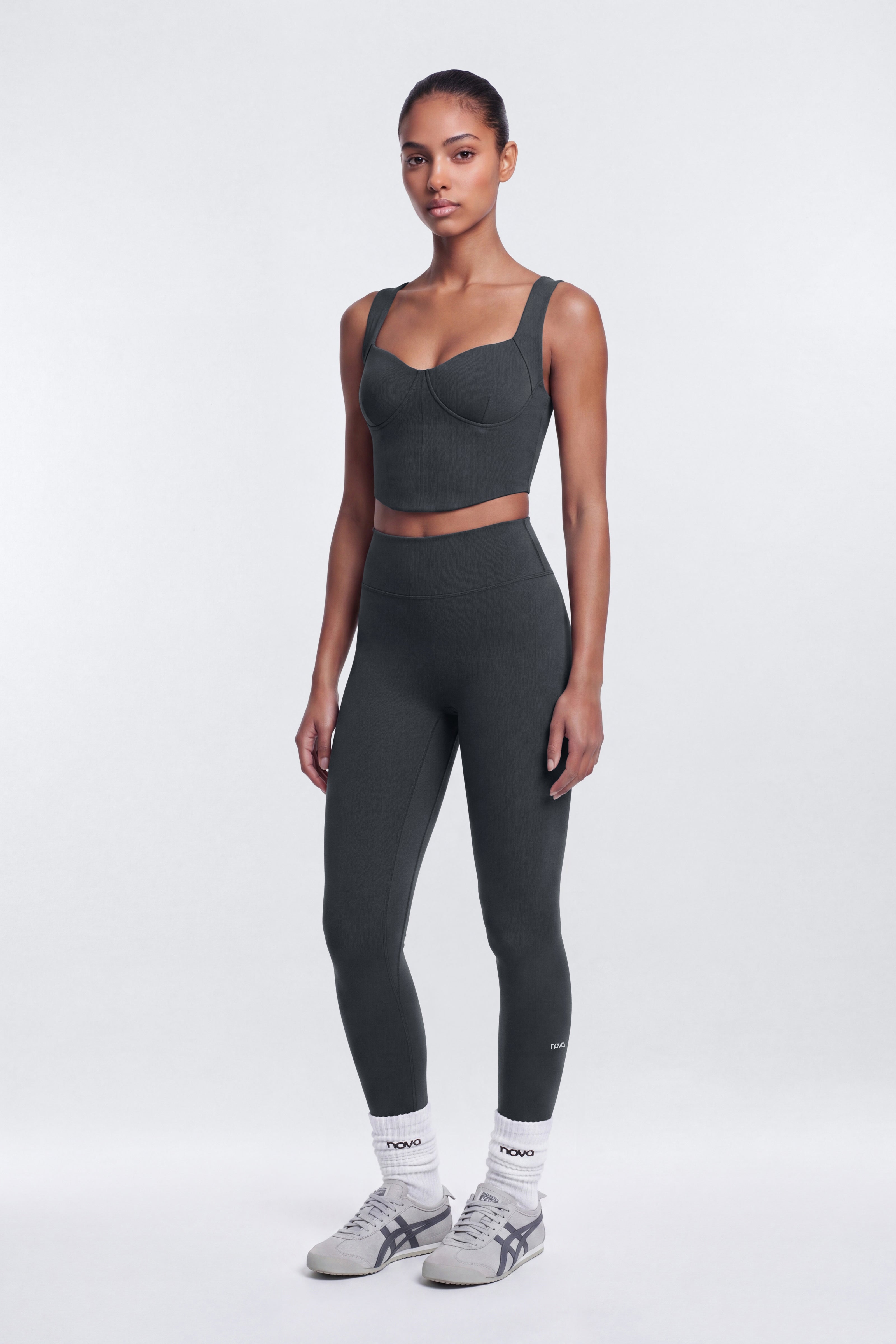 CloudForm™ 25″ High Rise Legging - Carbon
