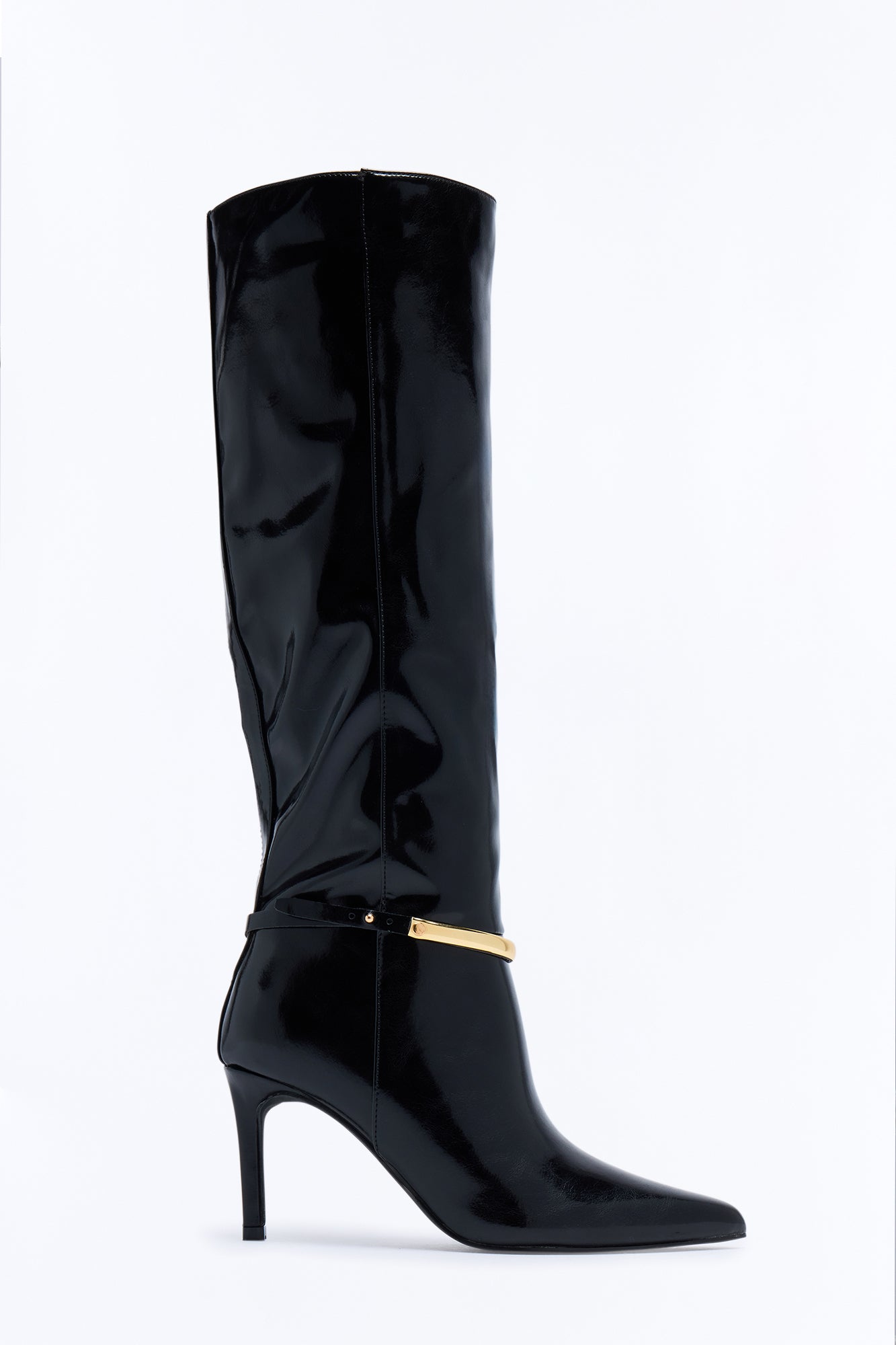 Dress the Part Heeled Boots - Black