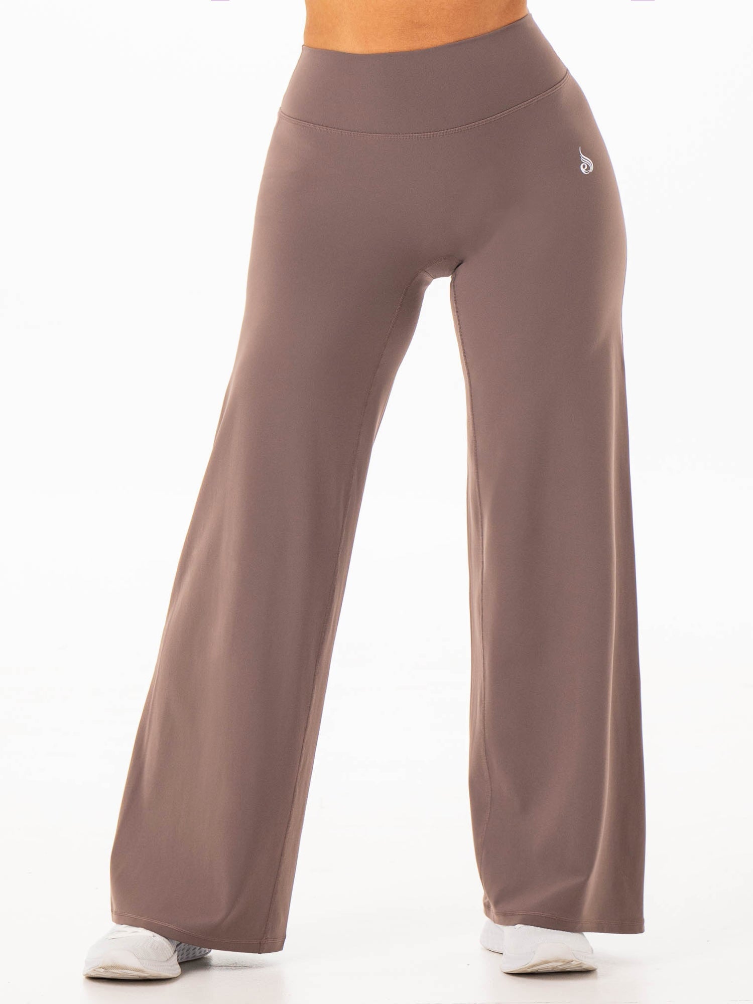 NKD Wide Leg Leggings - Cocoa