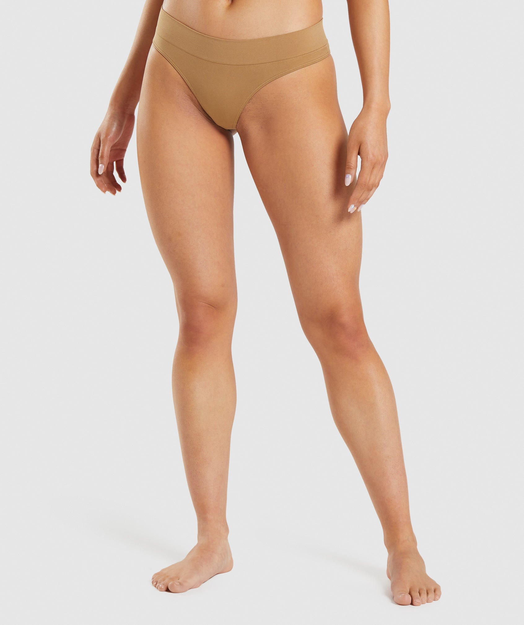 Gymshark Seamless Thong - Golden