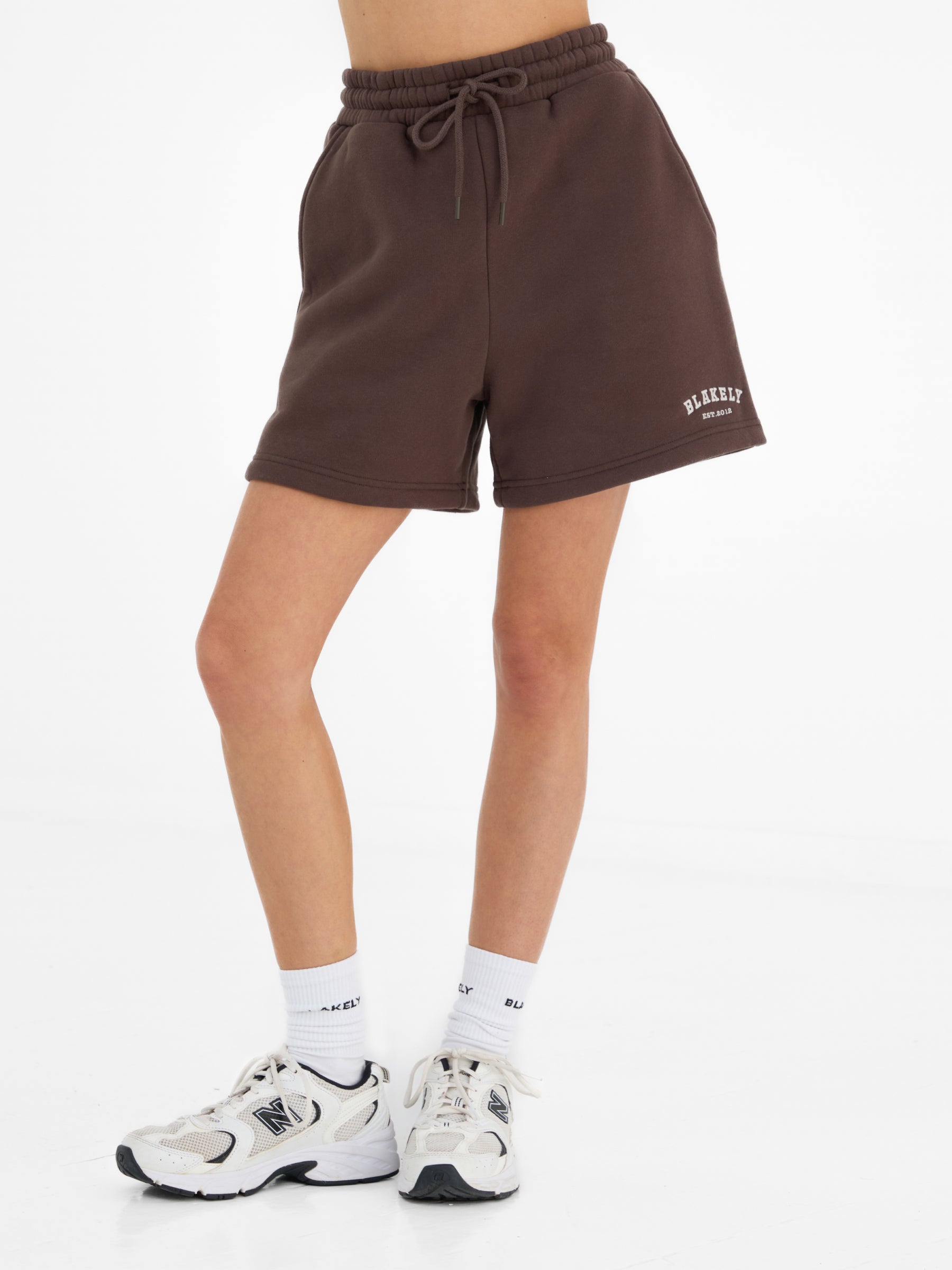 Heritage Jogger Shorts - Dark Chocolate