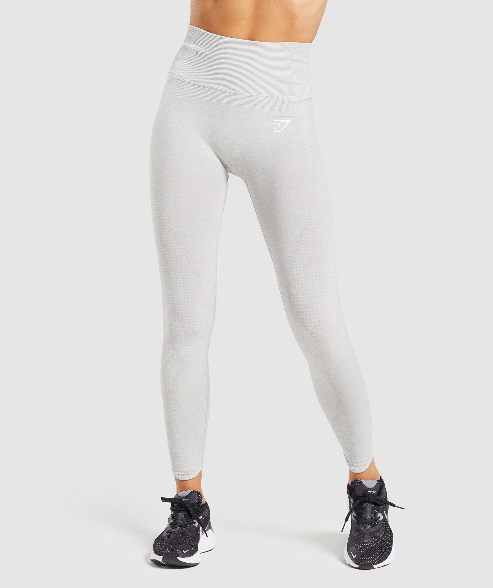DNU - Gymshark Vital Rise Seamless Leggings - Light Grey Marl