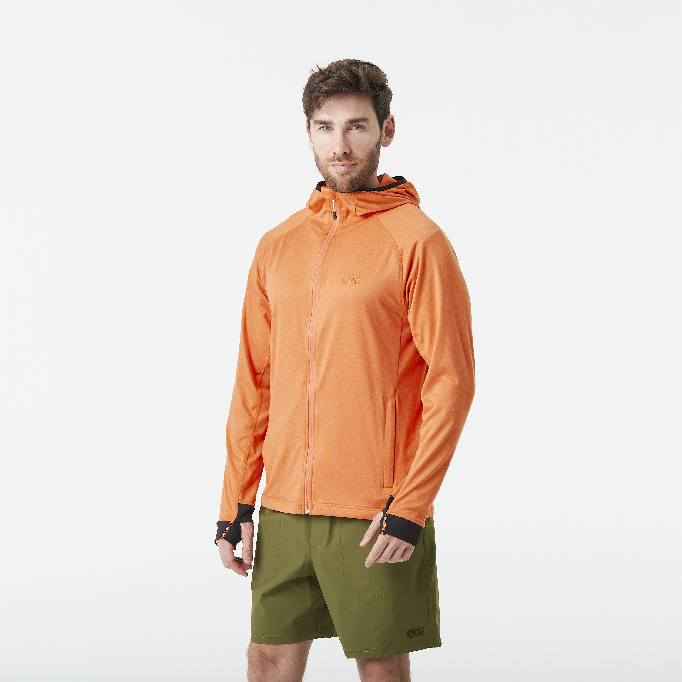 Sweat technique homme SHARI ZIP TECH HOODIE
