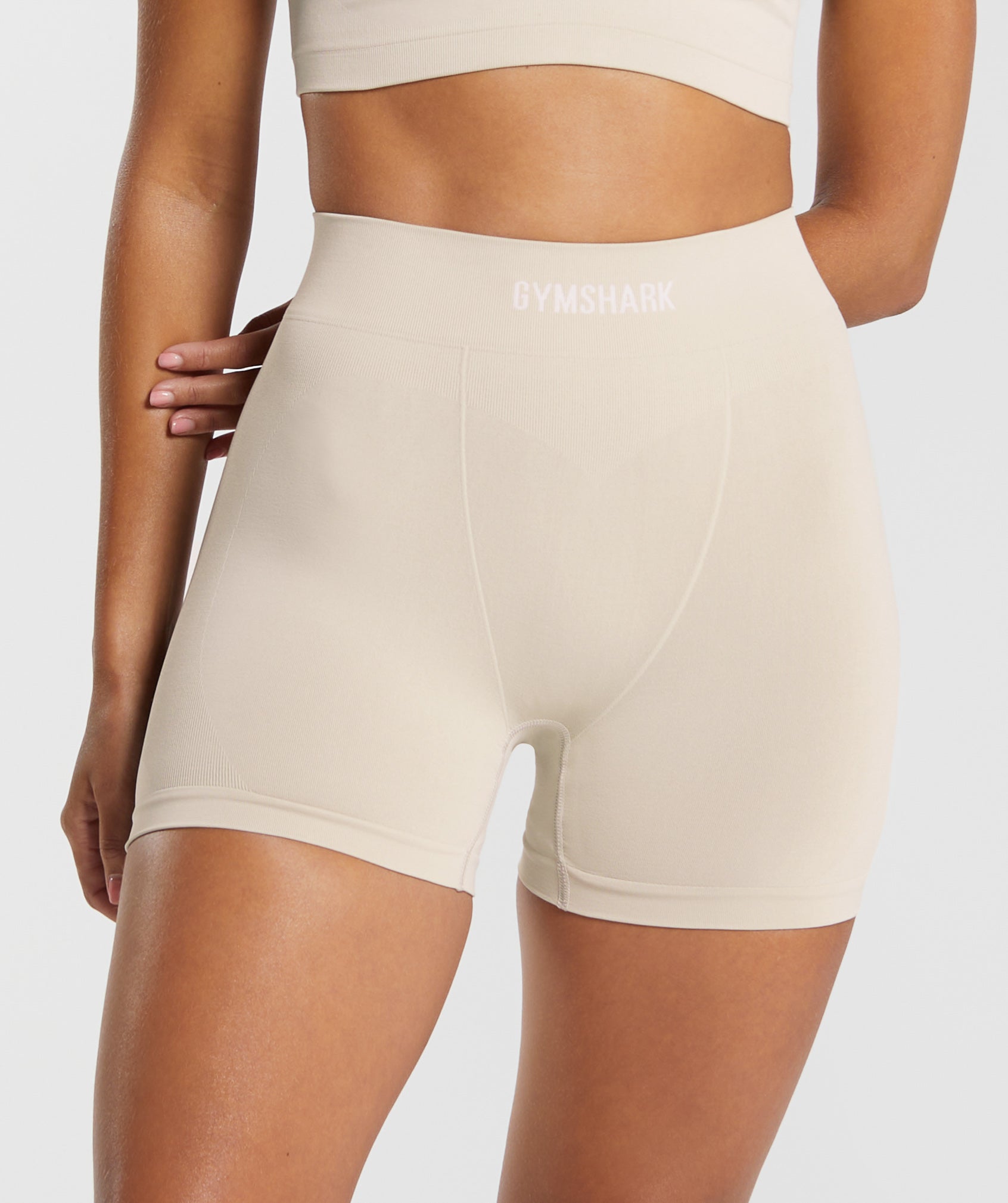 Gymshark Seamless Boxer - Pebble Grey