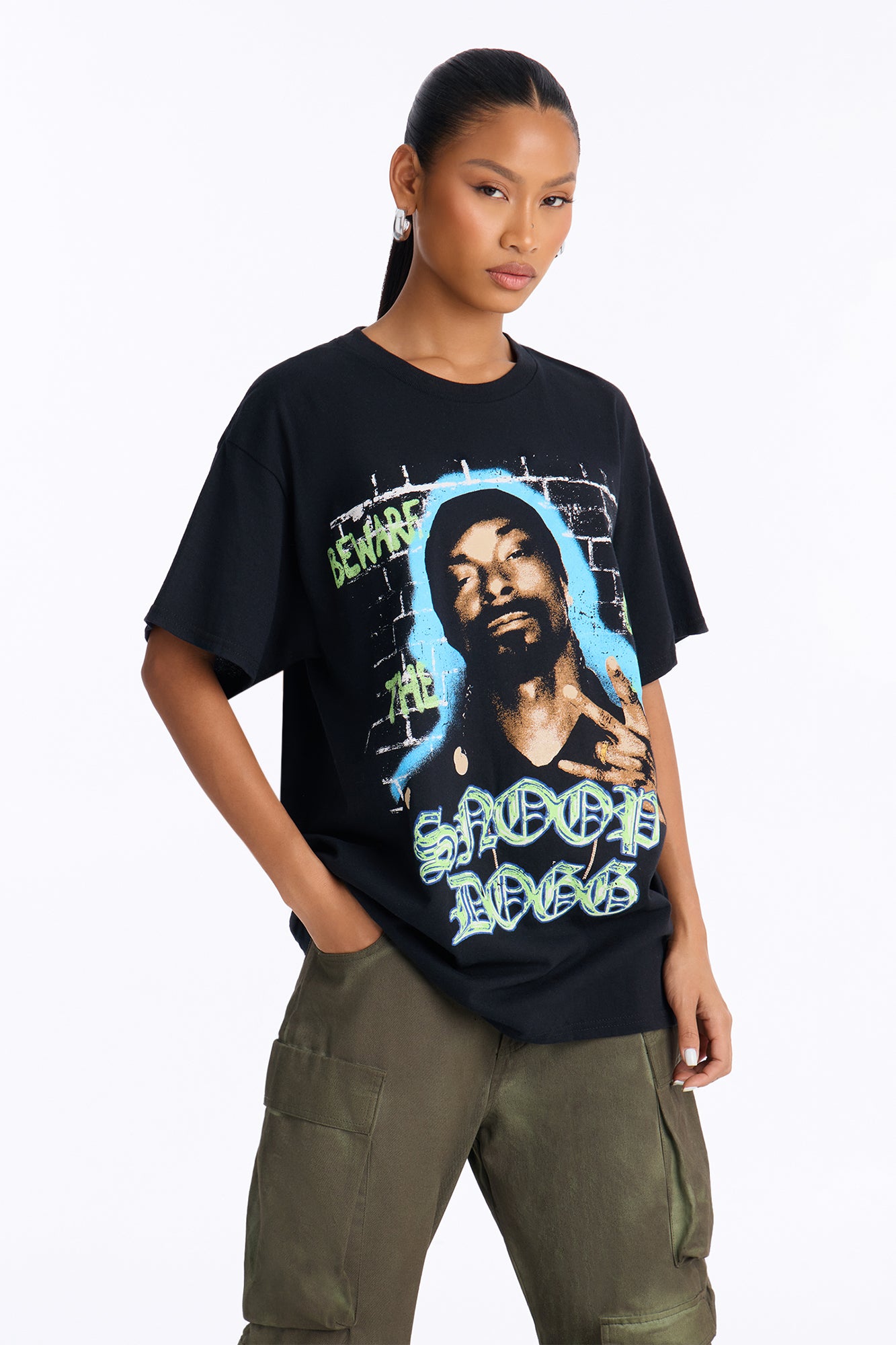Snoop Dogg Long Beach Tee - Black